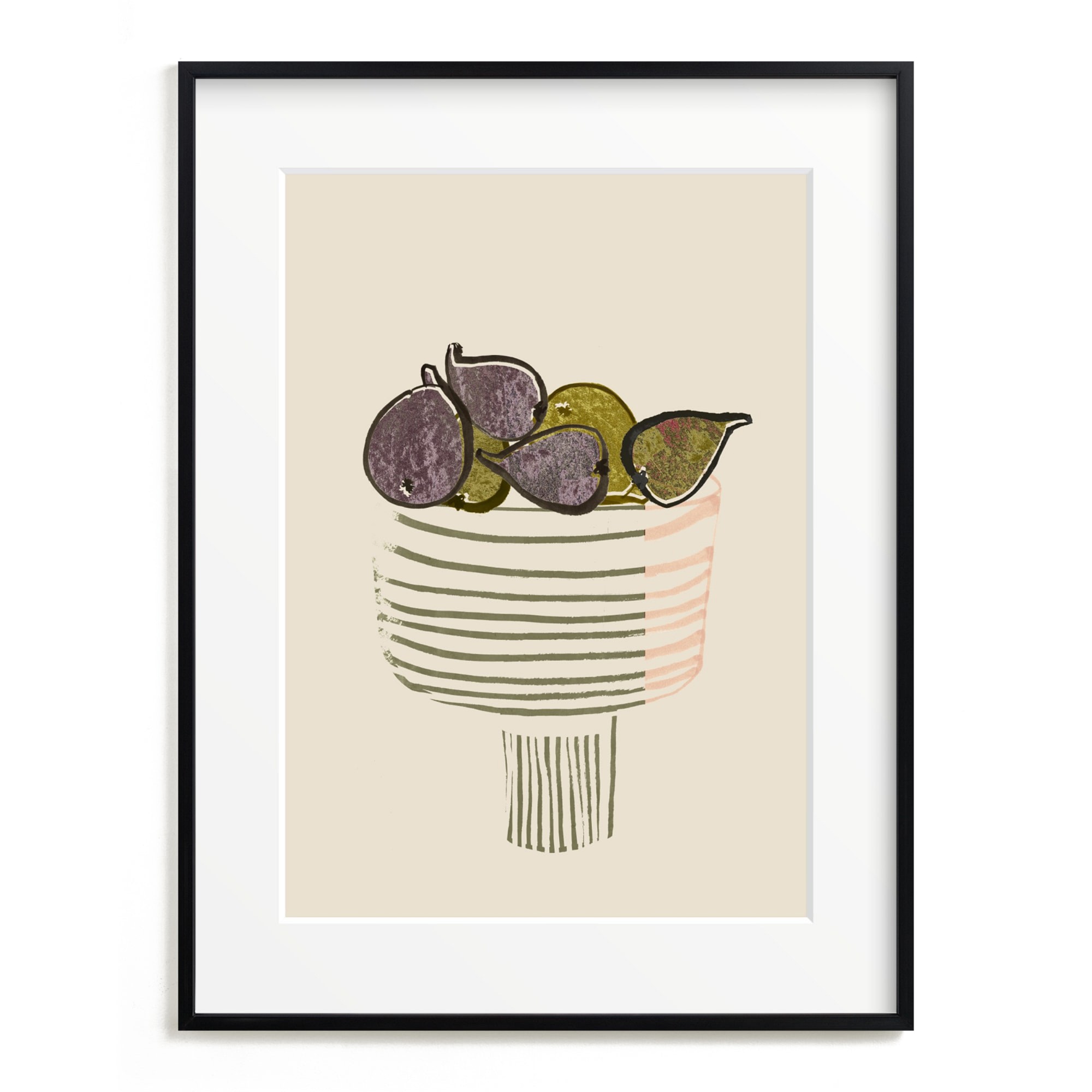 Bowl of Figs Limited Edition Kitchen Art by Minted