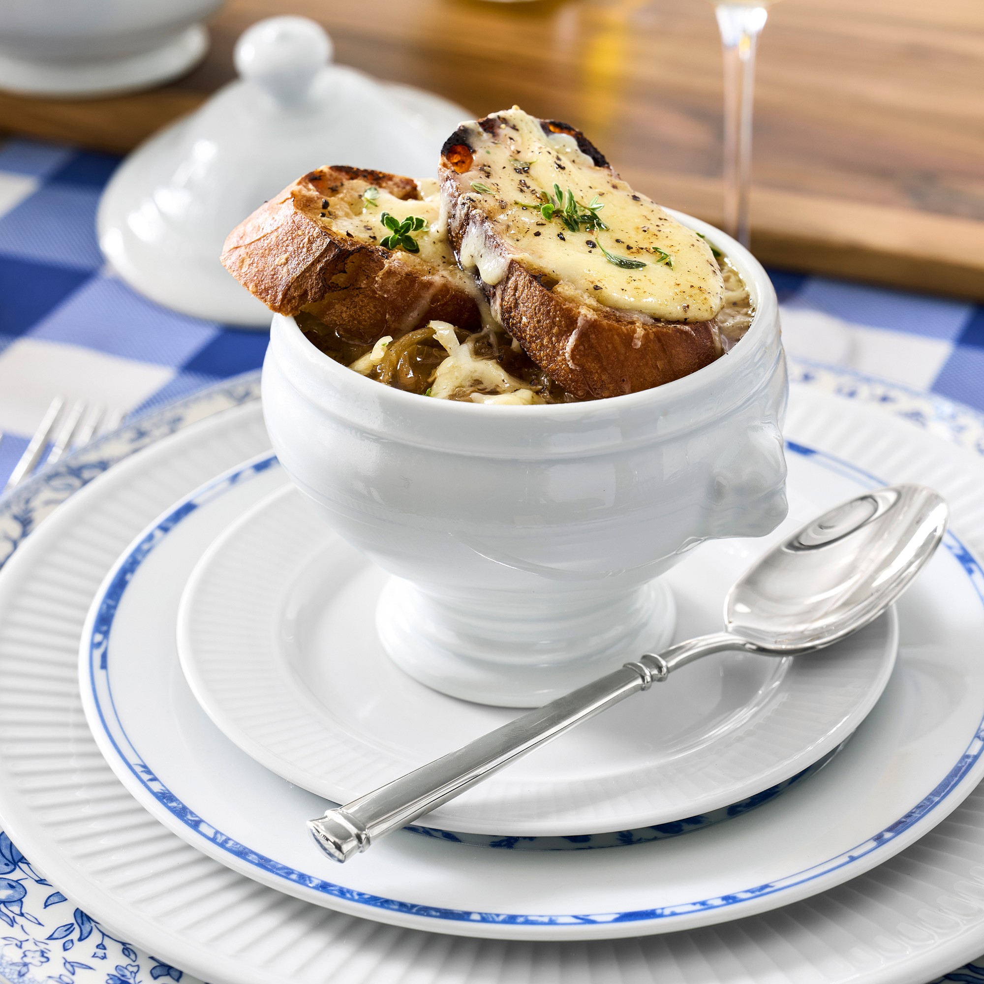 Pillivuyt French Toile Porcelain Dinnerware Collection