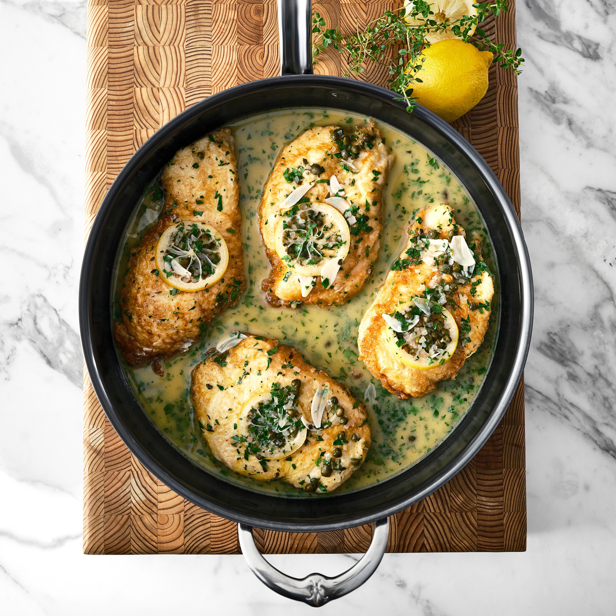 Hestan NanoBond® Titanium Stainless-Steel Sauté Pan