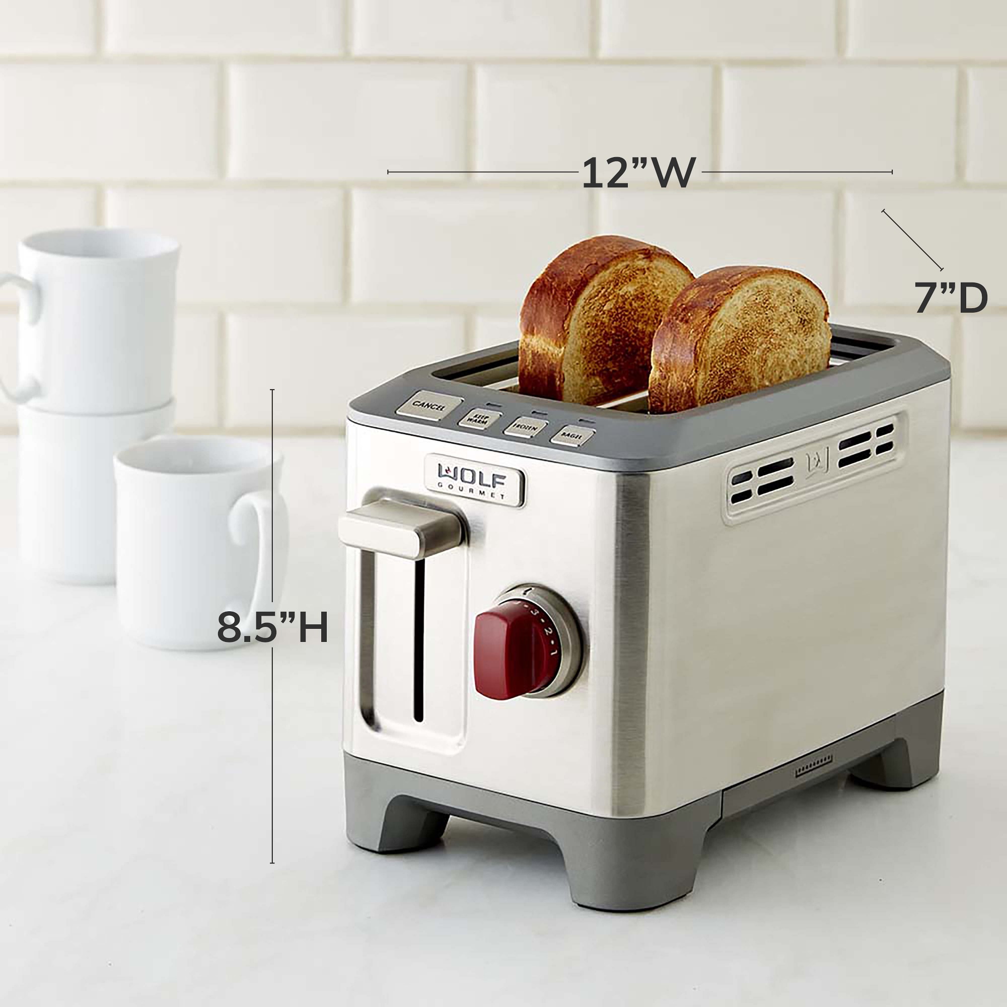 Wolf Gourmet 2-Slice Toaster