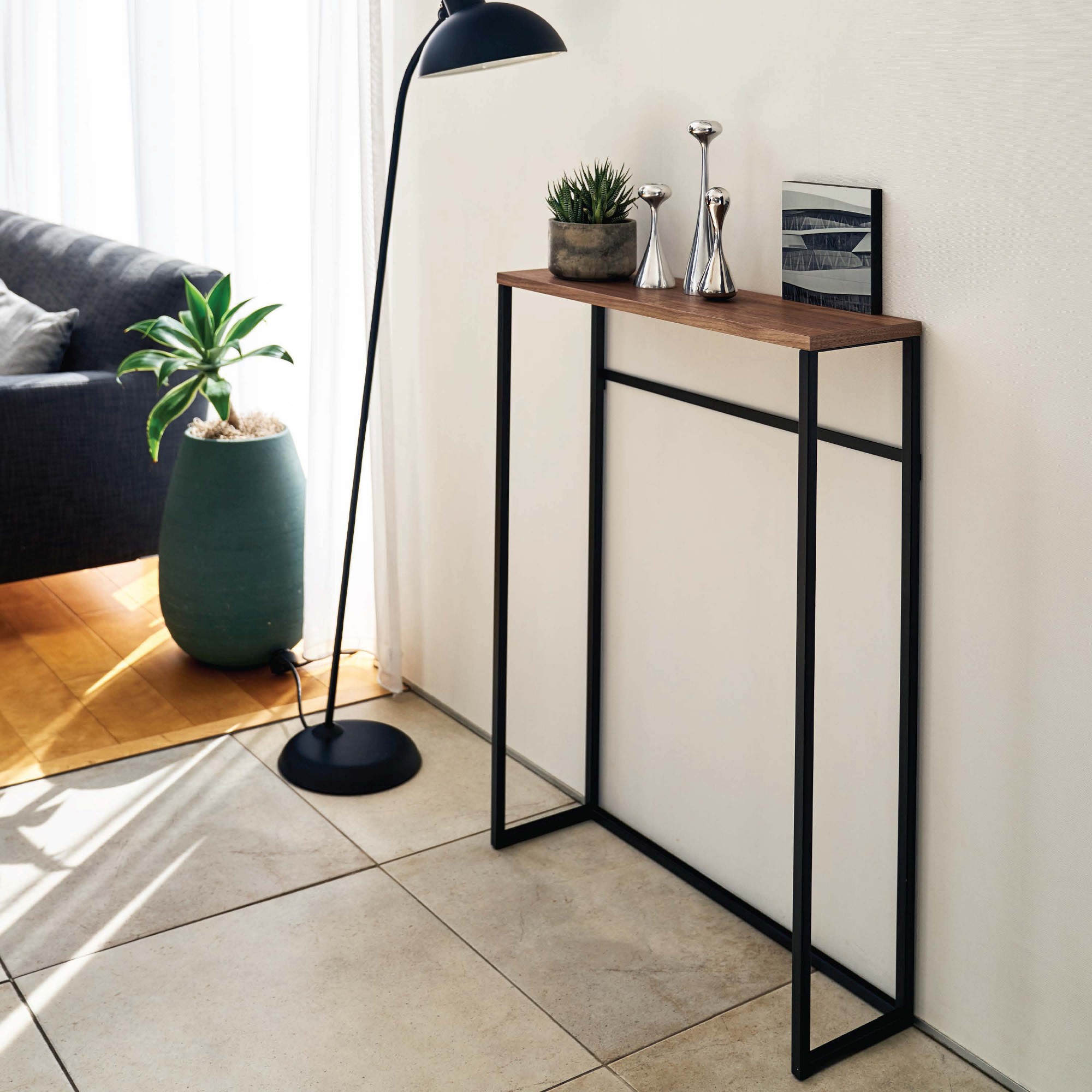 Yamazaki Home Narrow Entryway Console Table