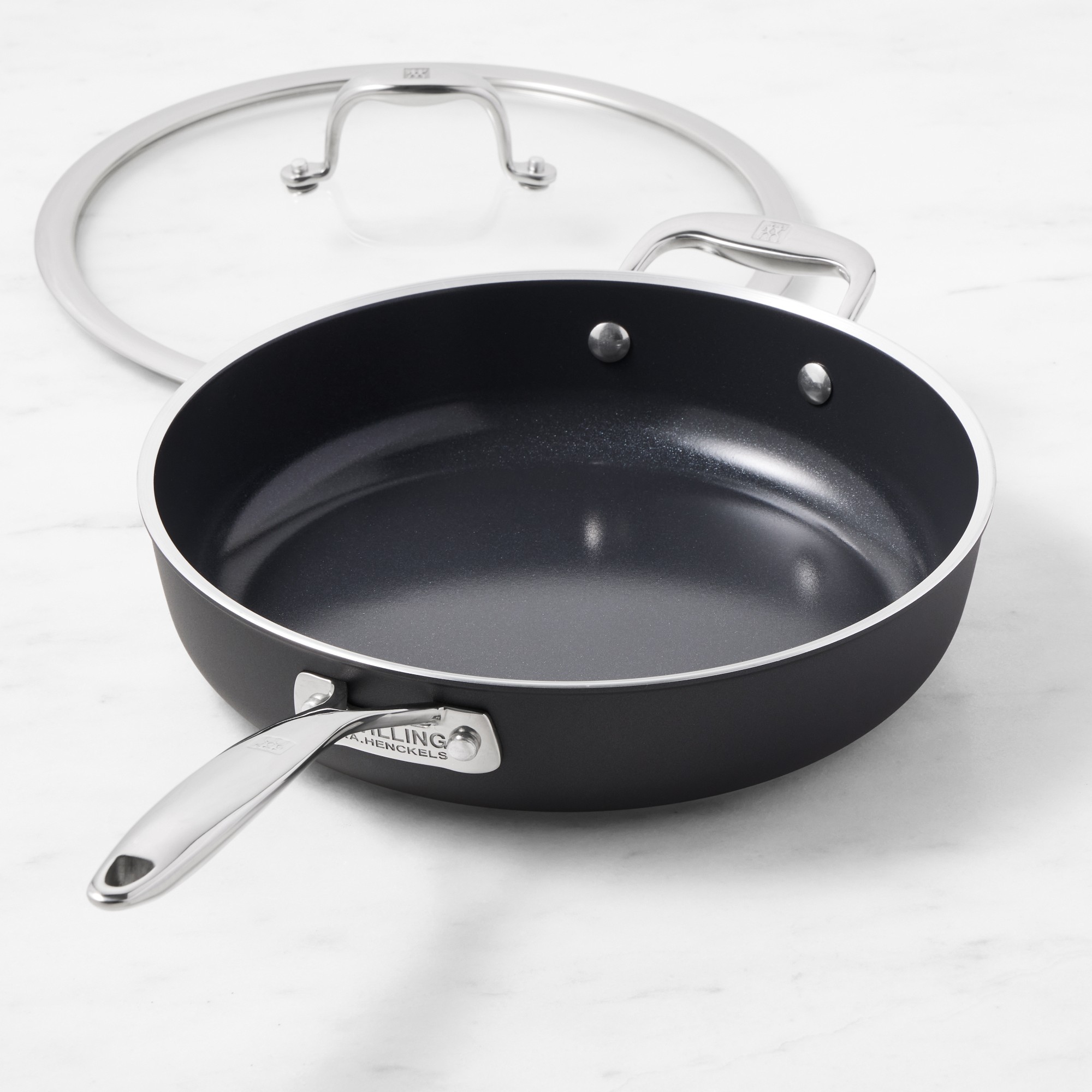 Zwilling Forte Plus Ceramic Nonstick Sauté Pan, 4-Qt.