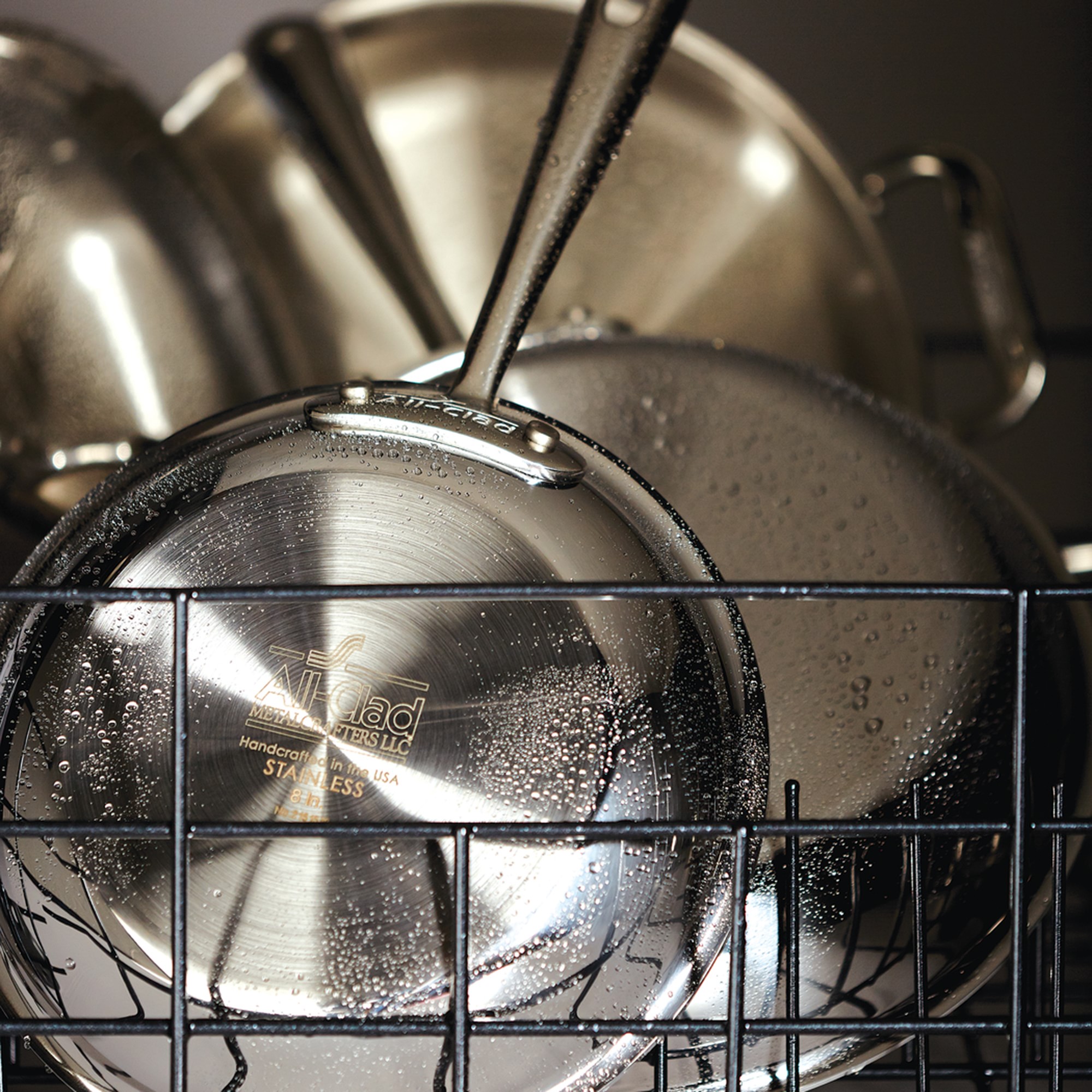 All-Clad D3® Tri-Ply Stainless-Steel Saucepan