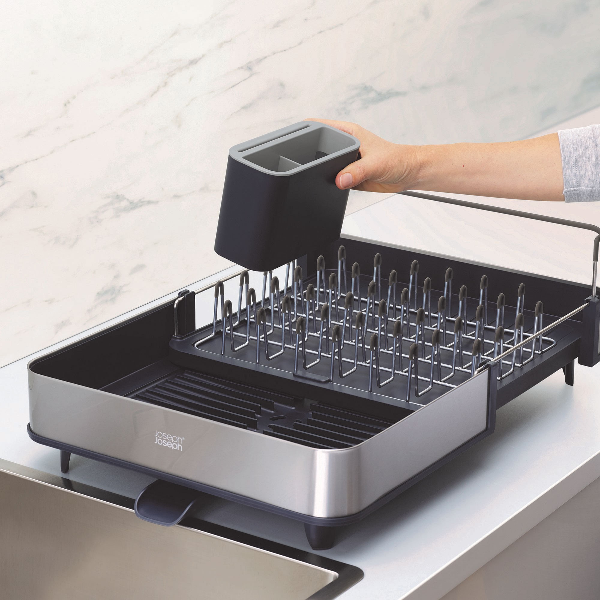 Joseph Joseph Extend Expandable Dish Rack Stainless-Steel