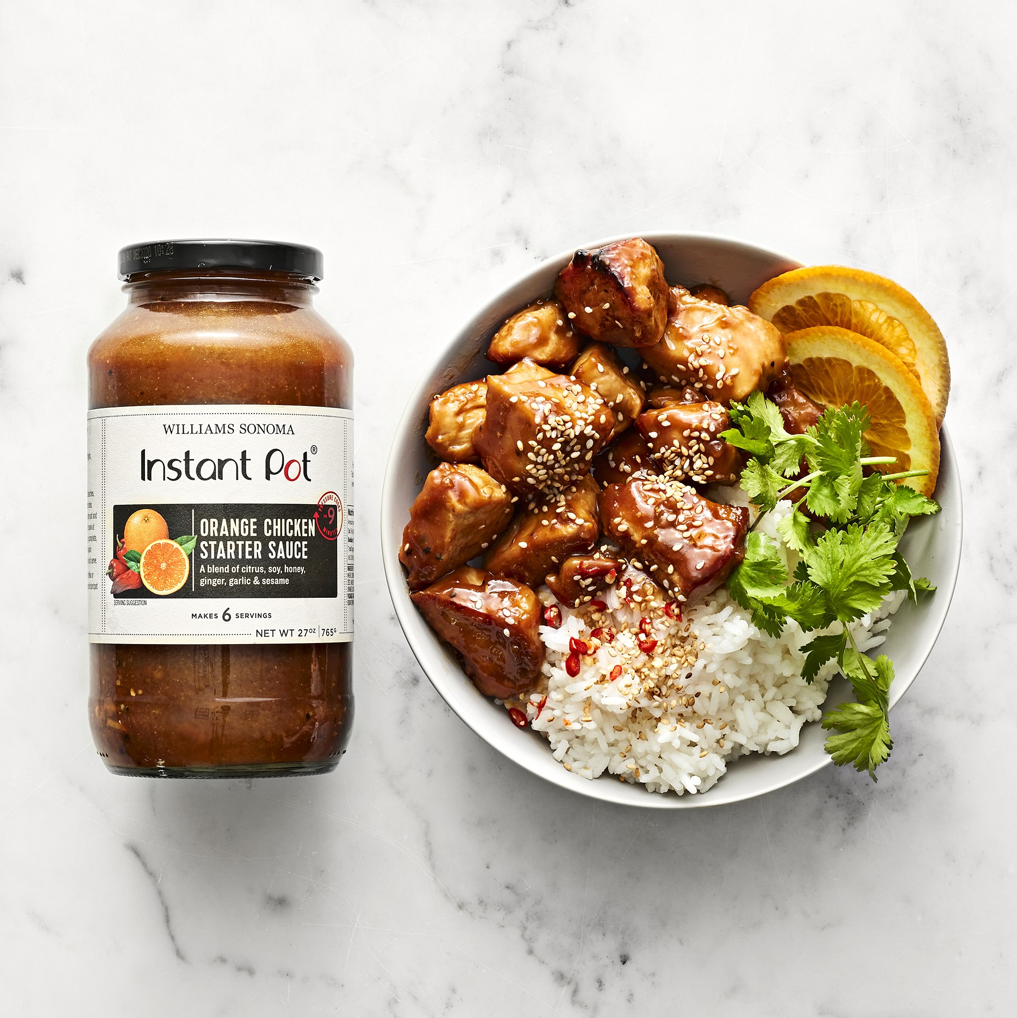 Instant Pot Orange Chicken Starter Sauce