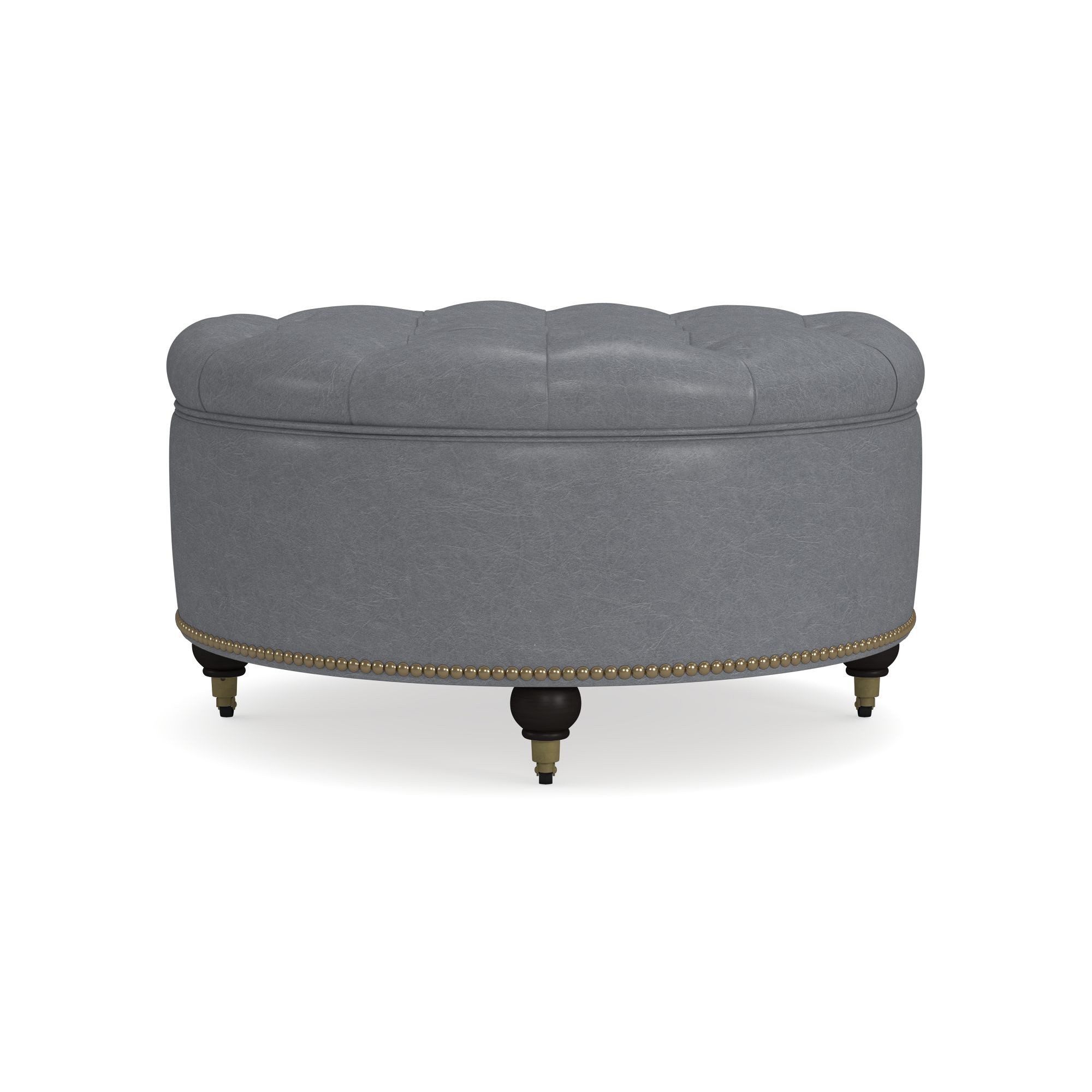 Soho Tufted Round Storage Ottoman (36)