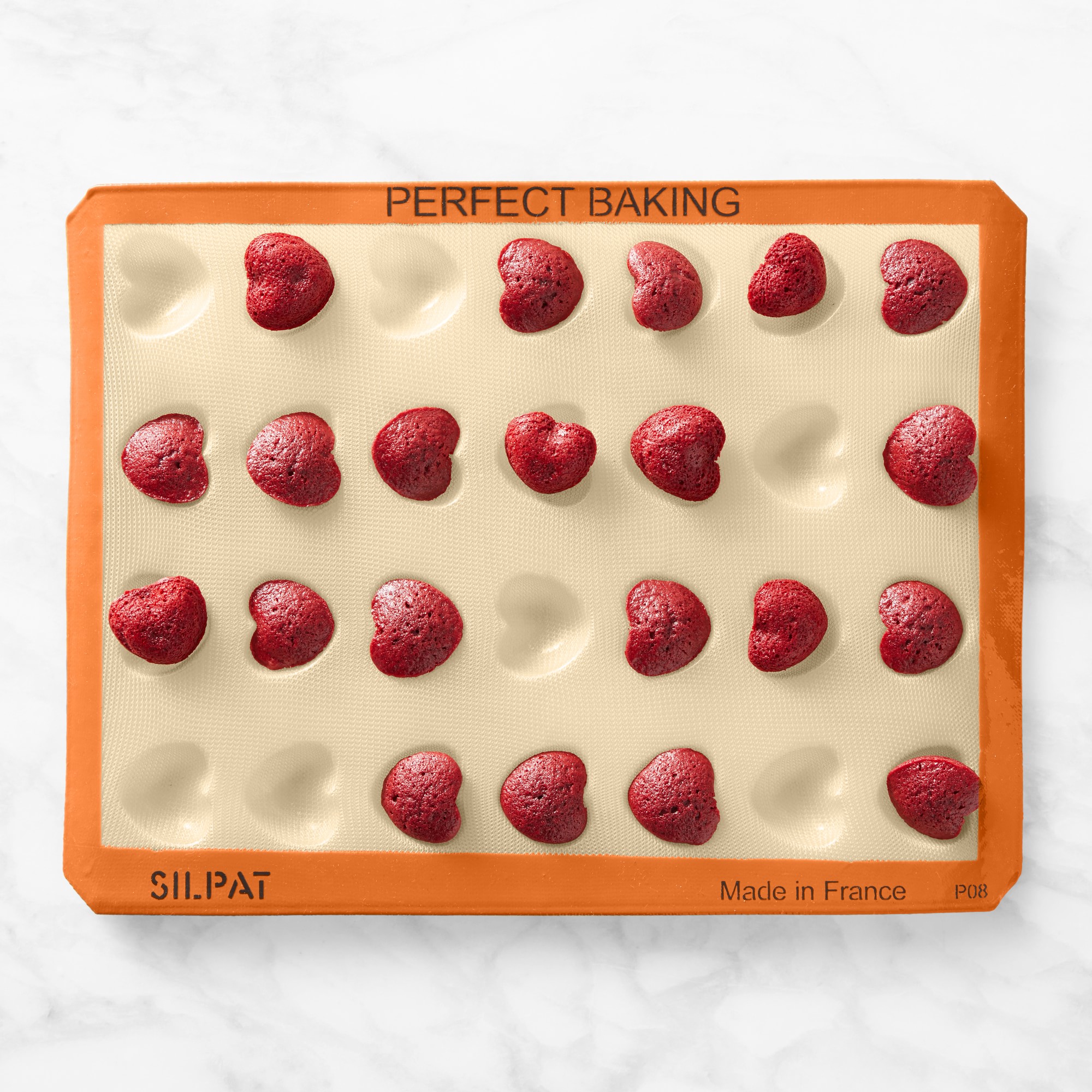 Silpat Nonstick Heart Mold, 28-Well