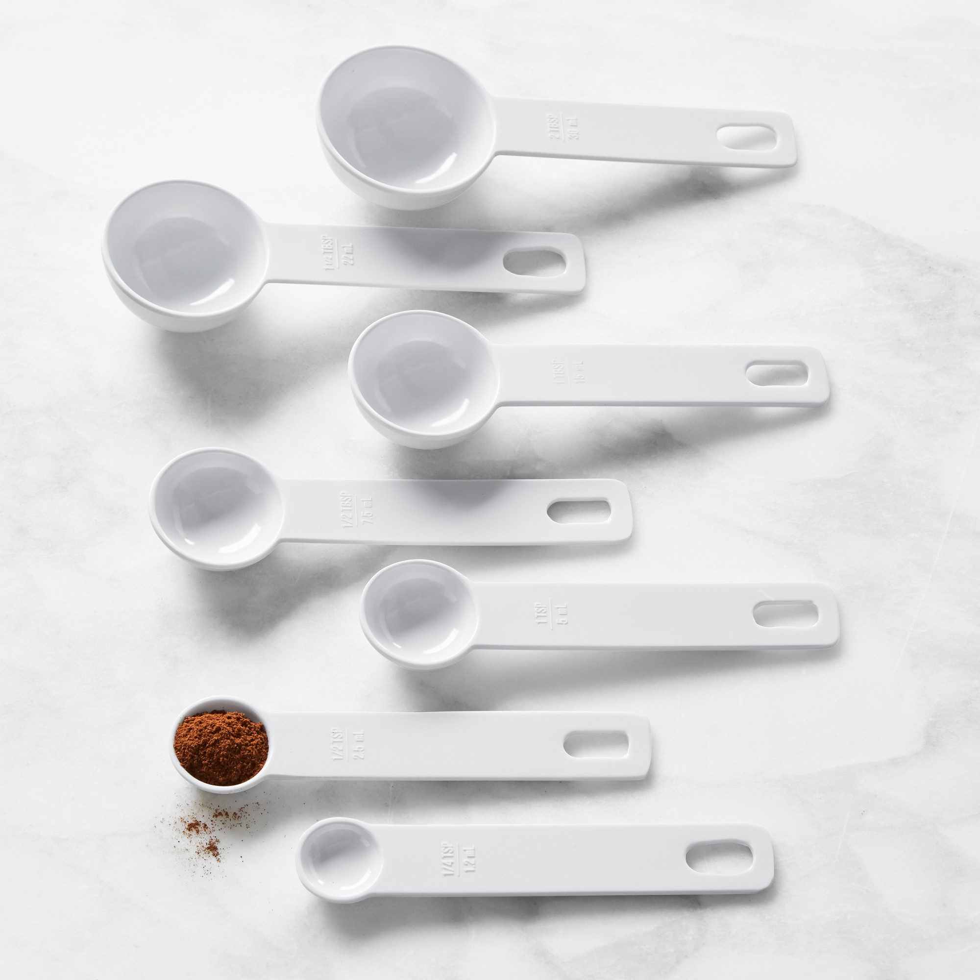 Williams Sonoma Round Melamine Measuring Cups & Spoons