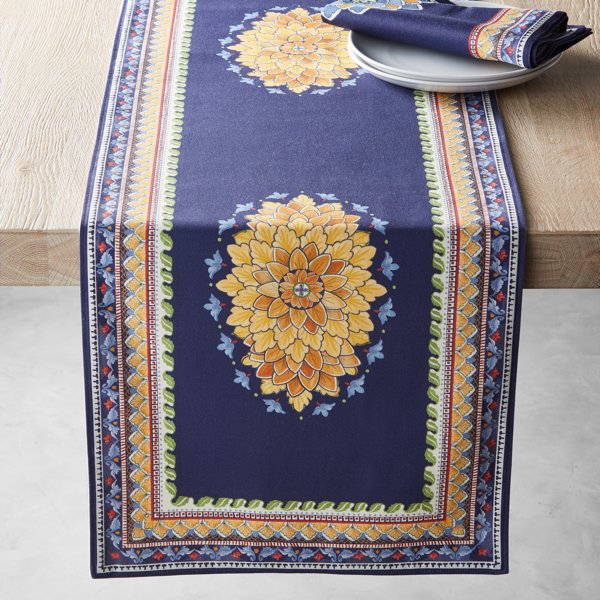 Milazzo Sicily Table Runner