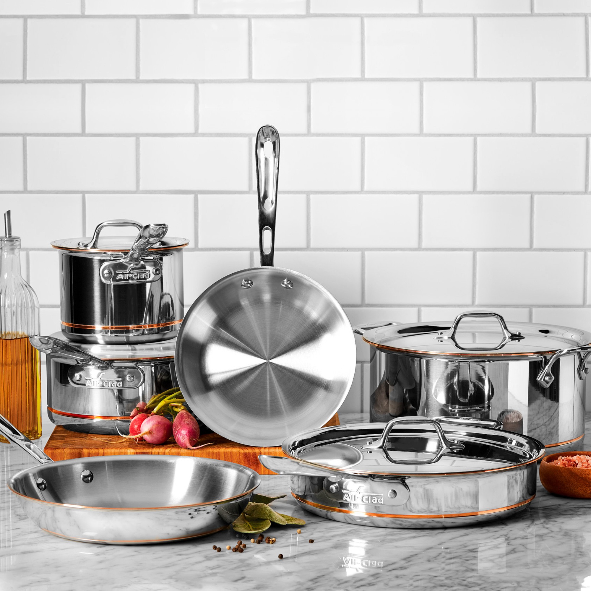 All-Clad Copper Core® 10-Piece Cookware Set