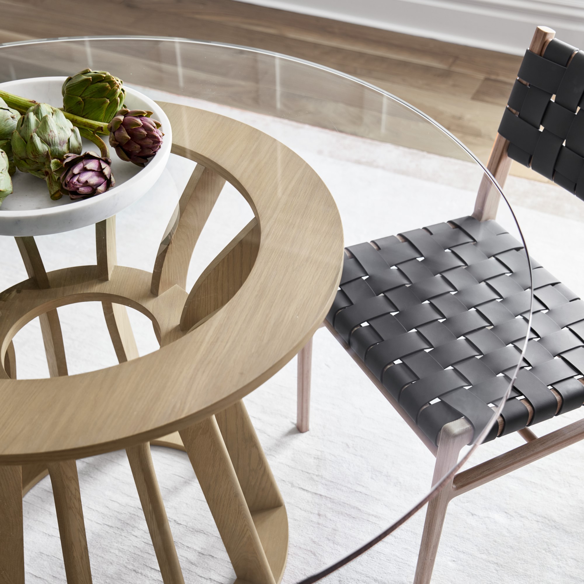 Stratton Dining Side Chair, Grey