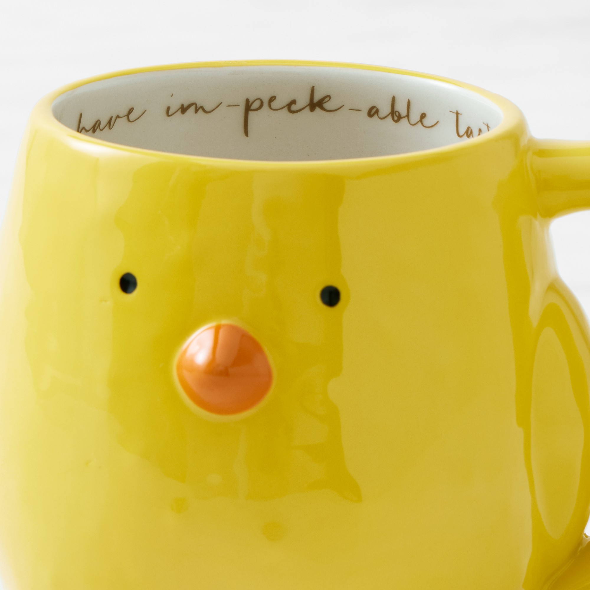 Figural Chick Mug