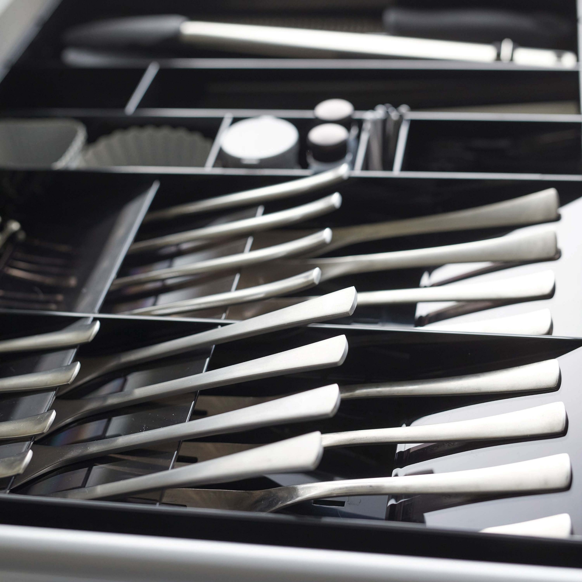 Yamazaki Home Expandable Cutlery Storage Organizer