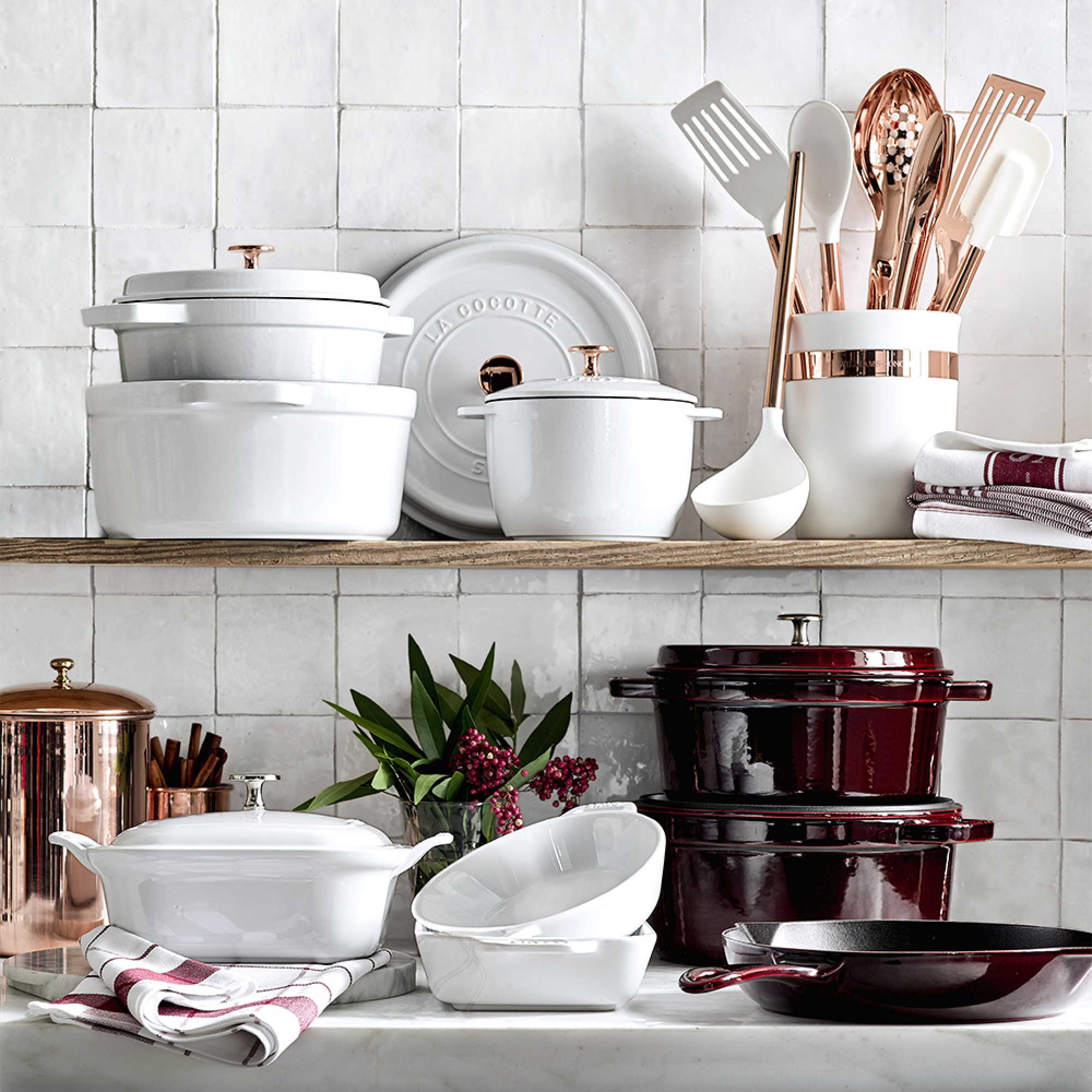 Staub Enameled Cast Iron Fry Pan