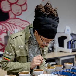 Black & White Coffee Roasters The Natural Blend Coffee Beans