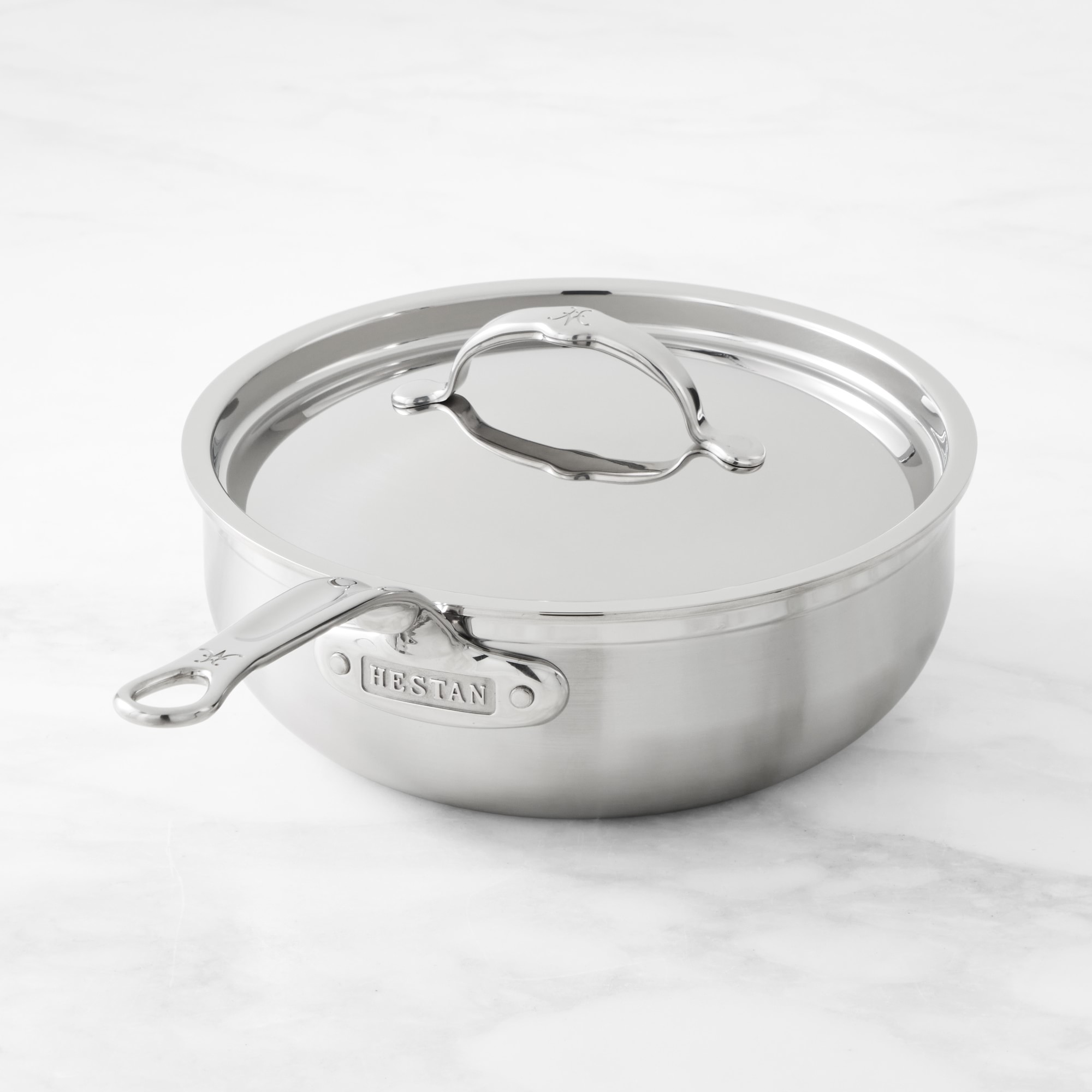 Hestan ProBond Professional Clad Stainless-Steel TITUM Nonstick Essential Pan