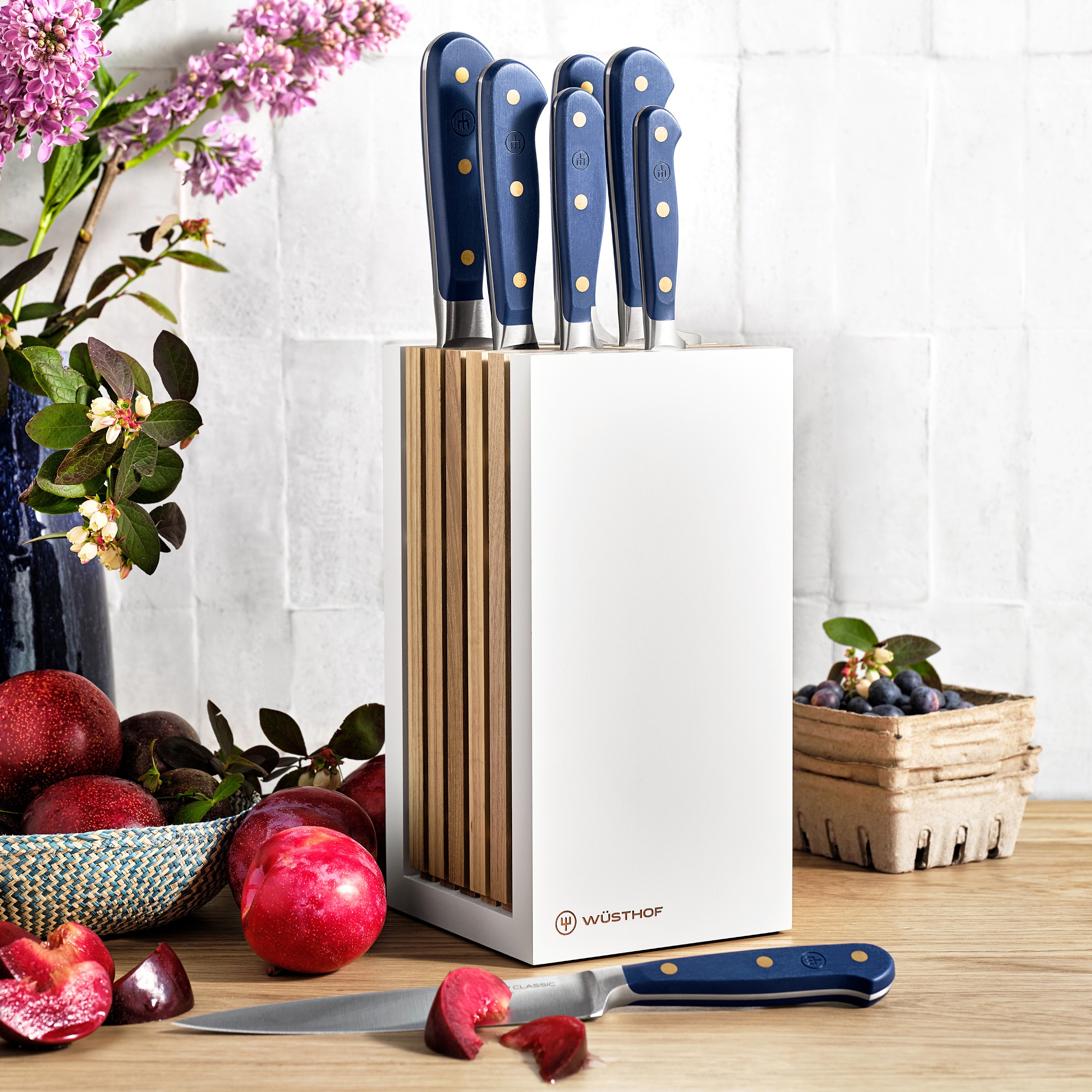 Wüsthof Classic Color Knife Block, Set of 8