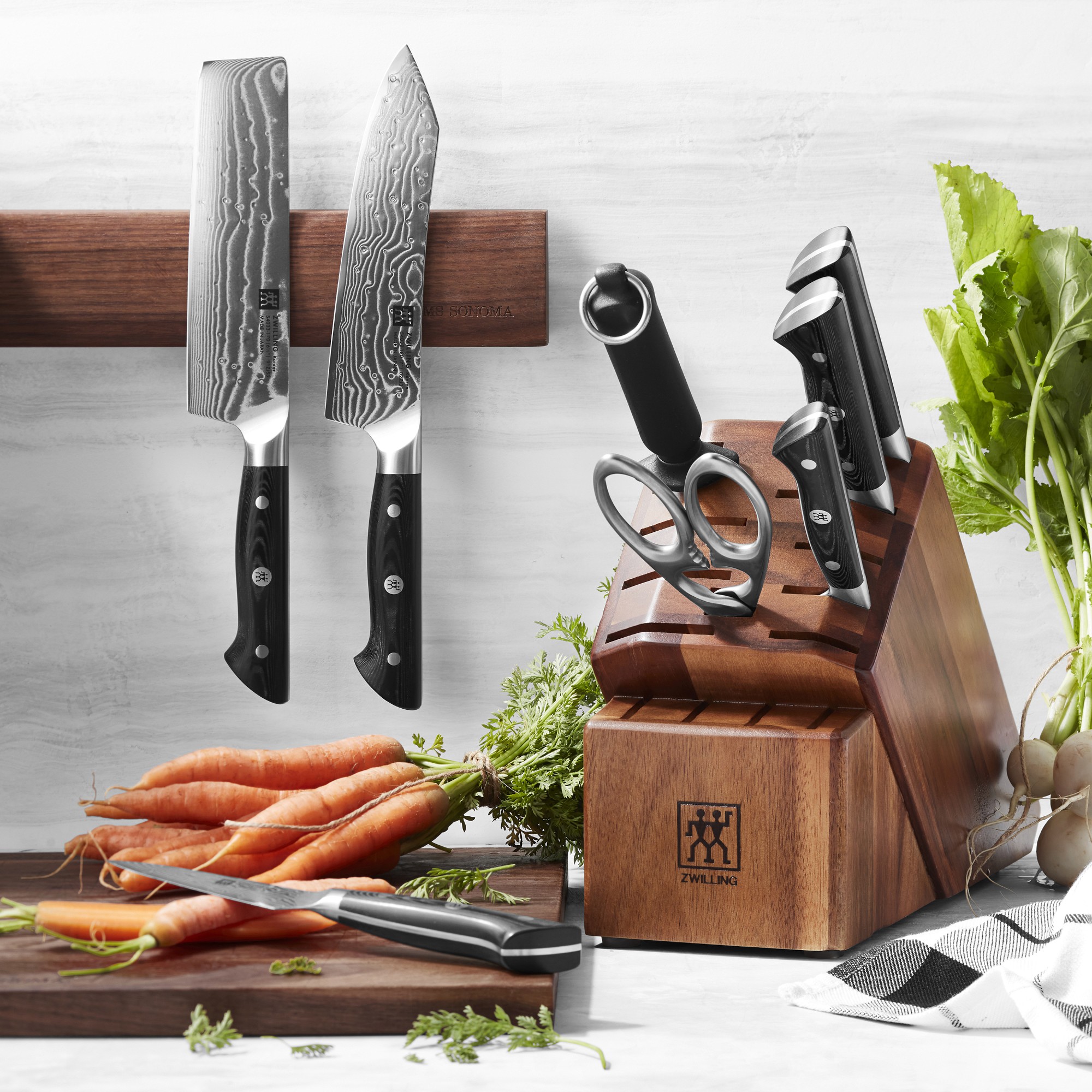 Zwilling Kanren Nakiri Knife, 6 1/2