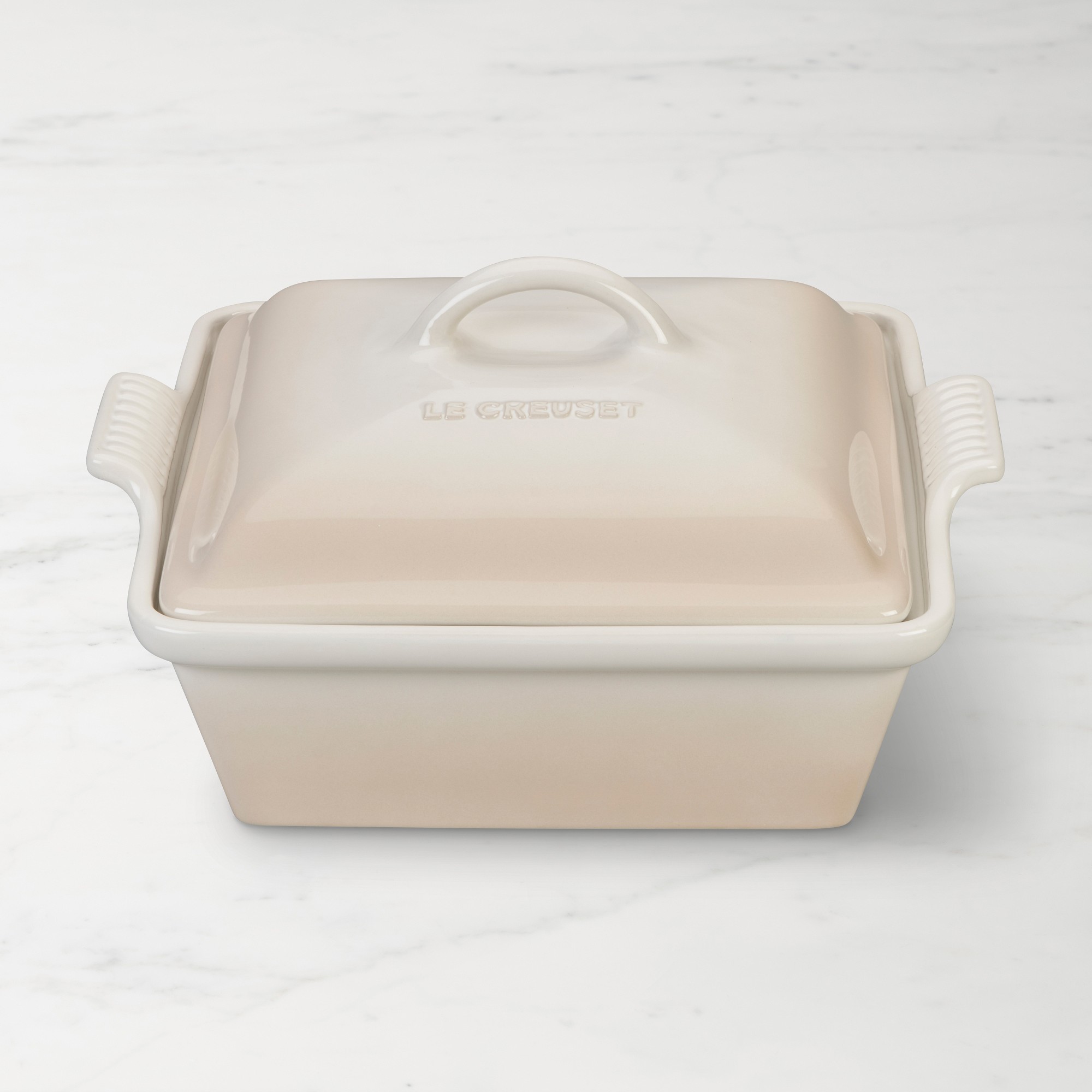 Le Creuset Heritage Stoneware Square Covered Casserole