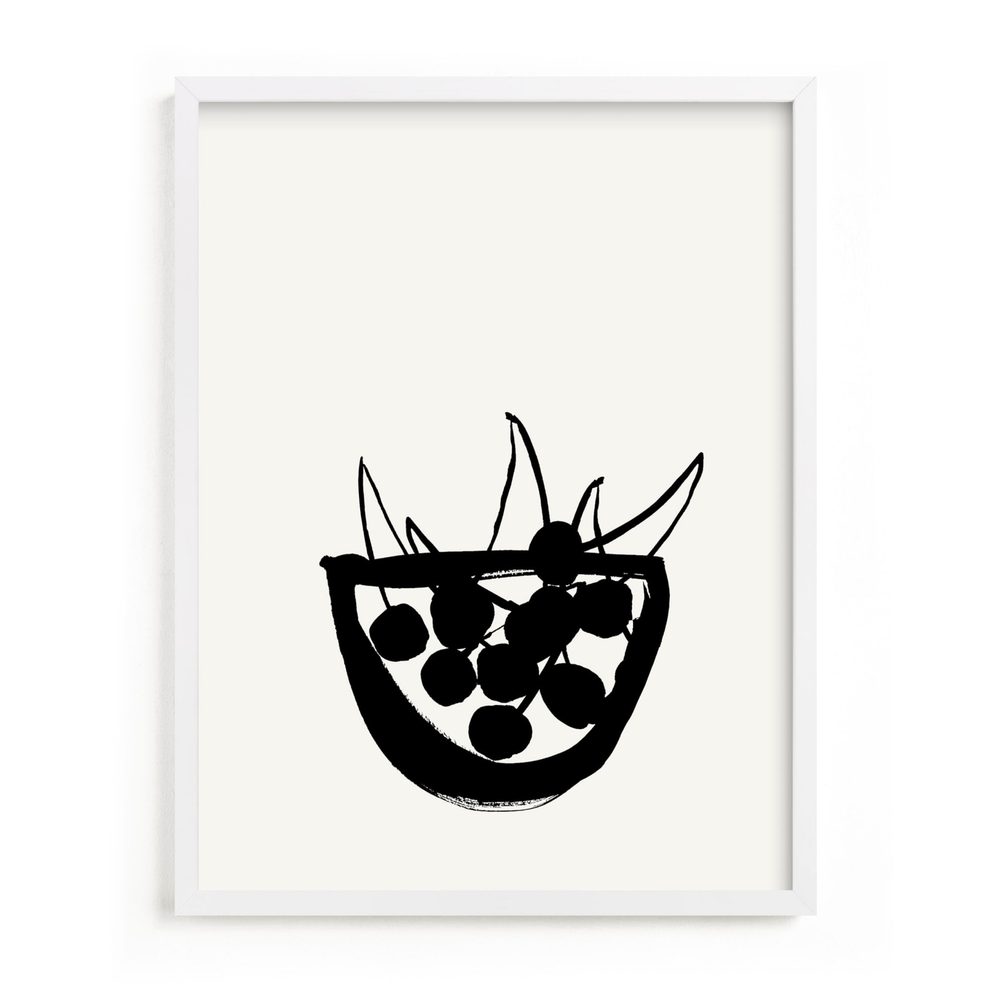 Life is a Bowl of Cherries Limited Edition Kitchen Art by Minted