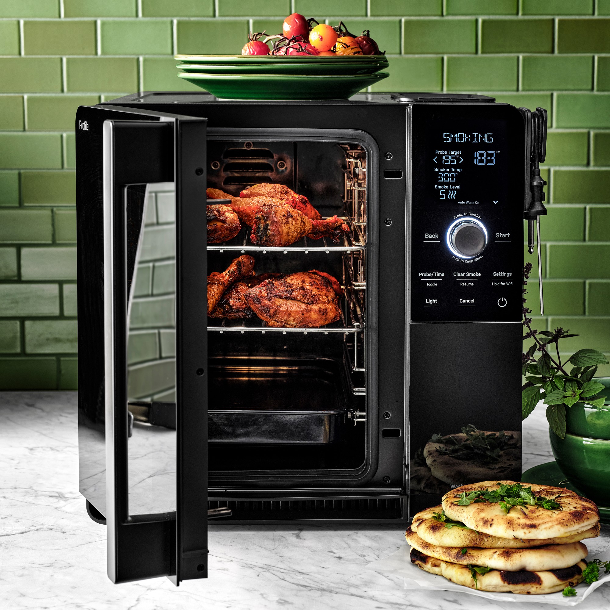 GE Profile™ Smart Indoor Smoker