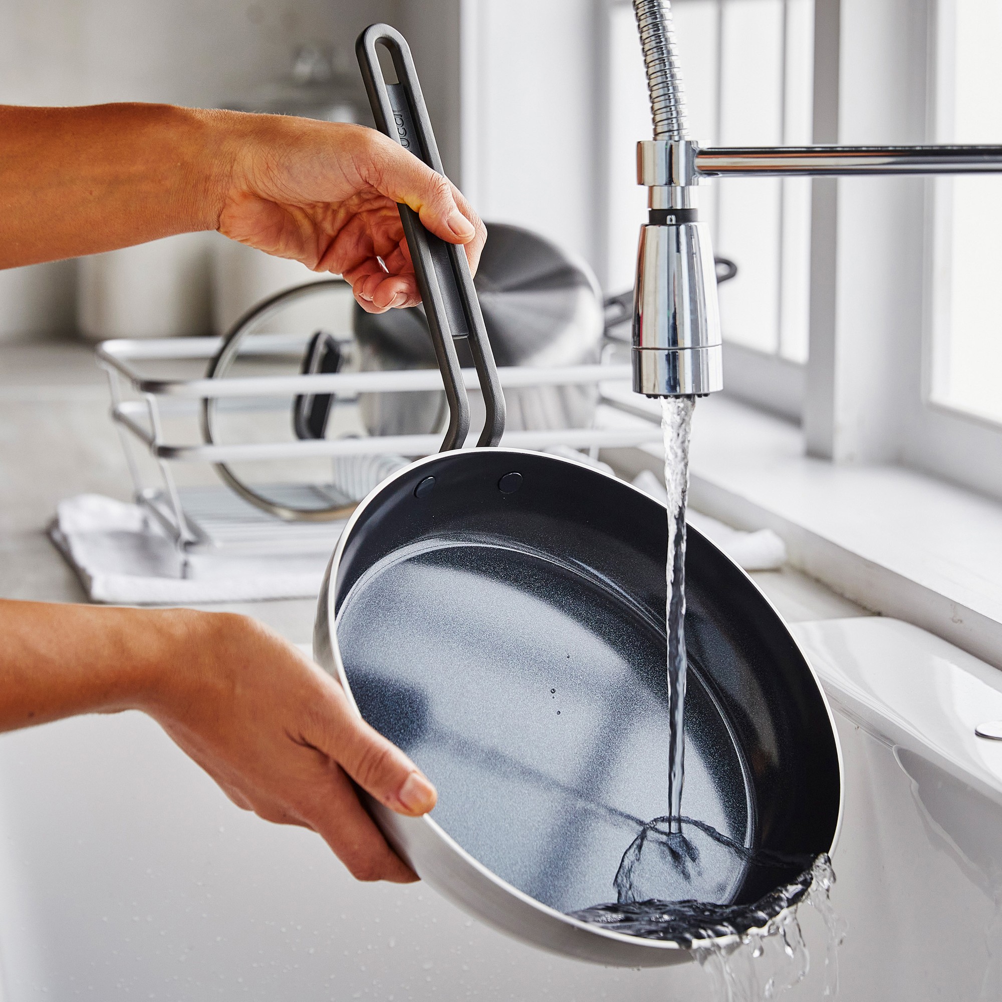 GreenPan™ Stanley Tucci™ Stainless-Steel Ceramic Nonstick 11-Piece Cookware Set