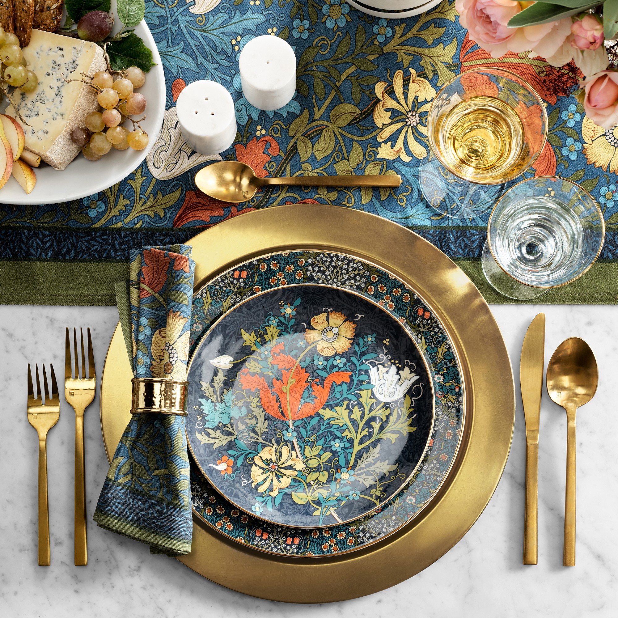 Morris & Co. x Williams Sonoma Compton Table Runner