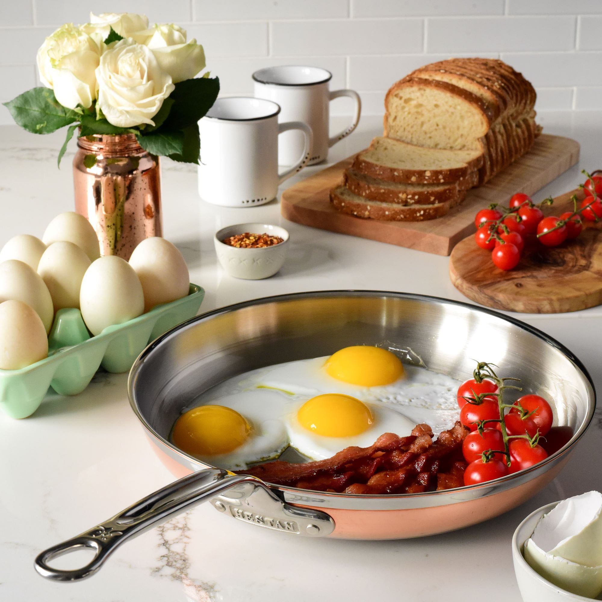 Hestan CopperBond Open Skillet Fry Pan