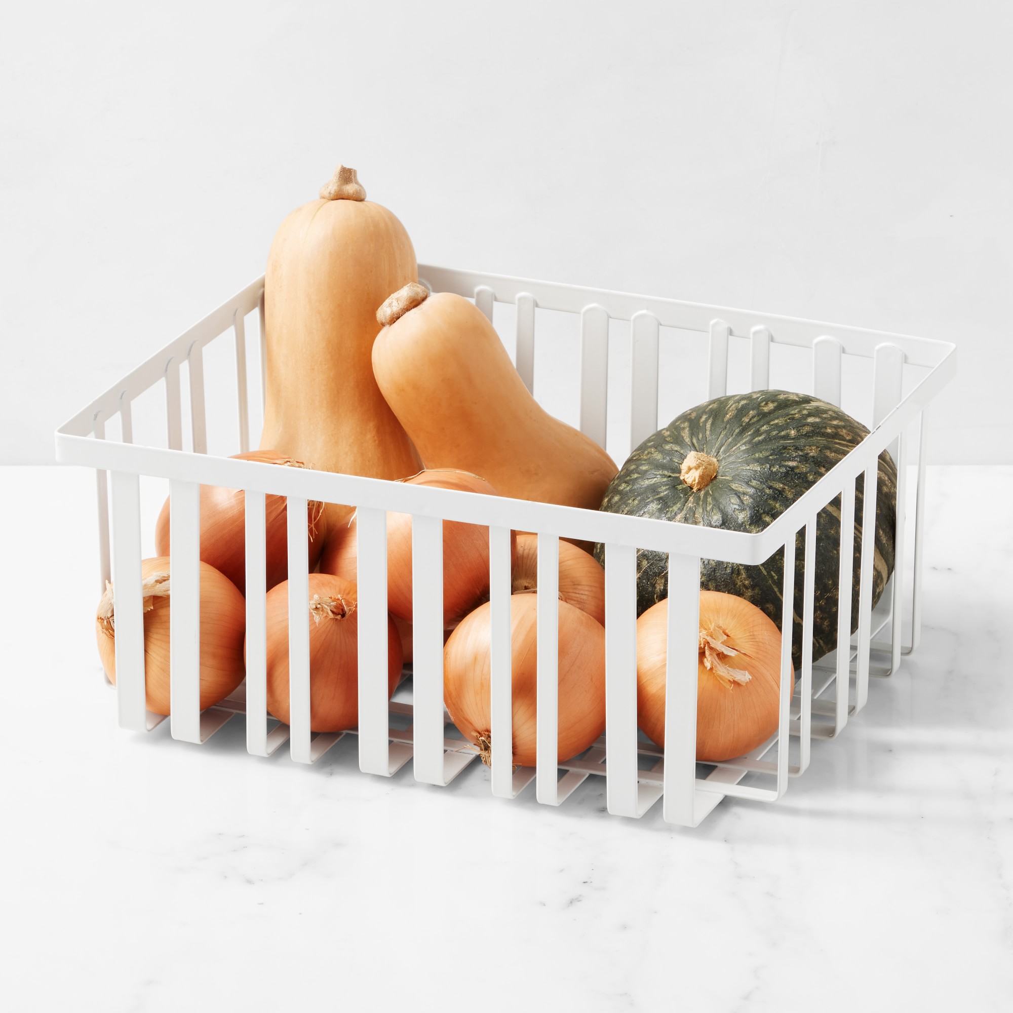 Hold Everything Metal Powder Coat Basket