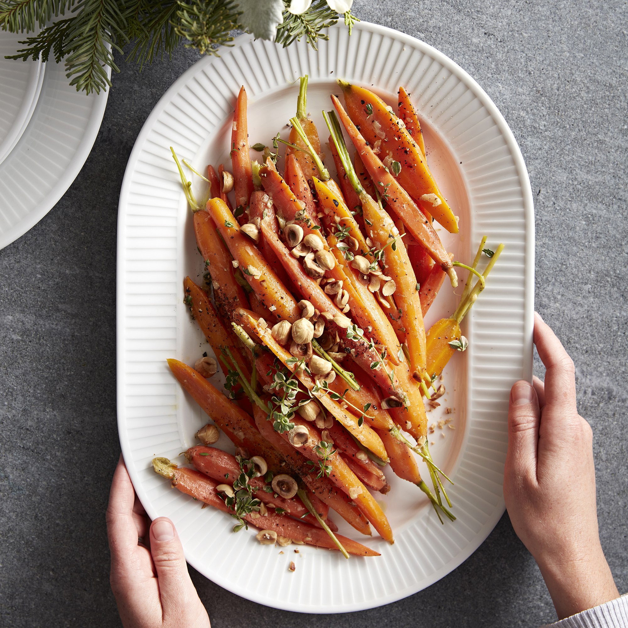 Pillivuyt Plisse Porcelain Oval Platter