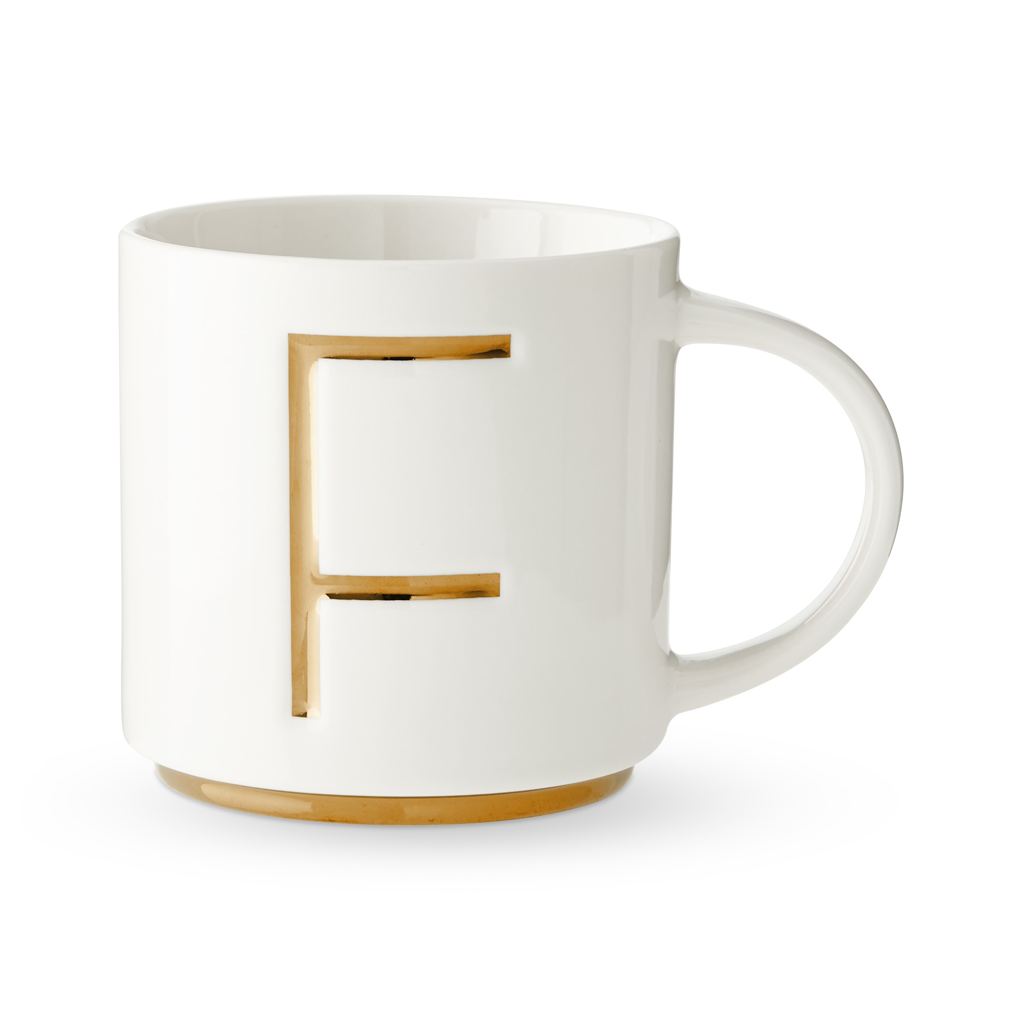 Gold Monogram Mug
