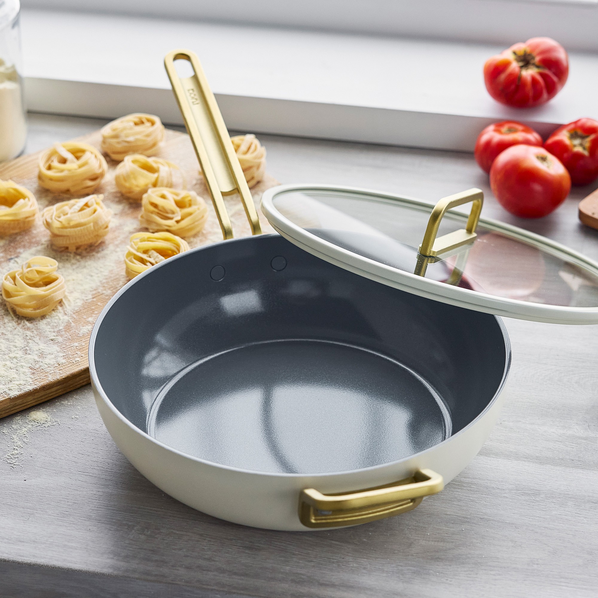 GreenPan™ Stanley Tucci™ Ceramic Nonstick Junior Essential Stanley Pan, 4 1/2-Qt.