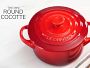 Le Creuset Mini Cocotte with Heart Knob, 8-Oz.