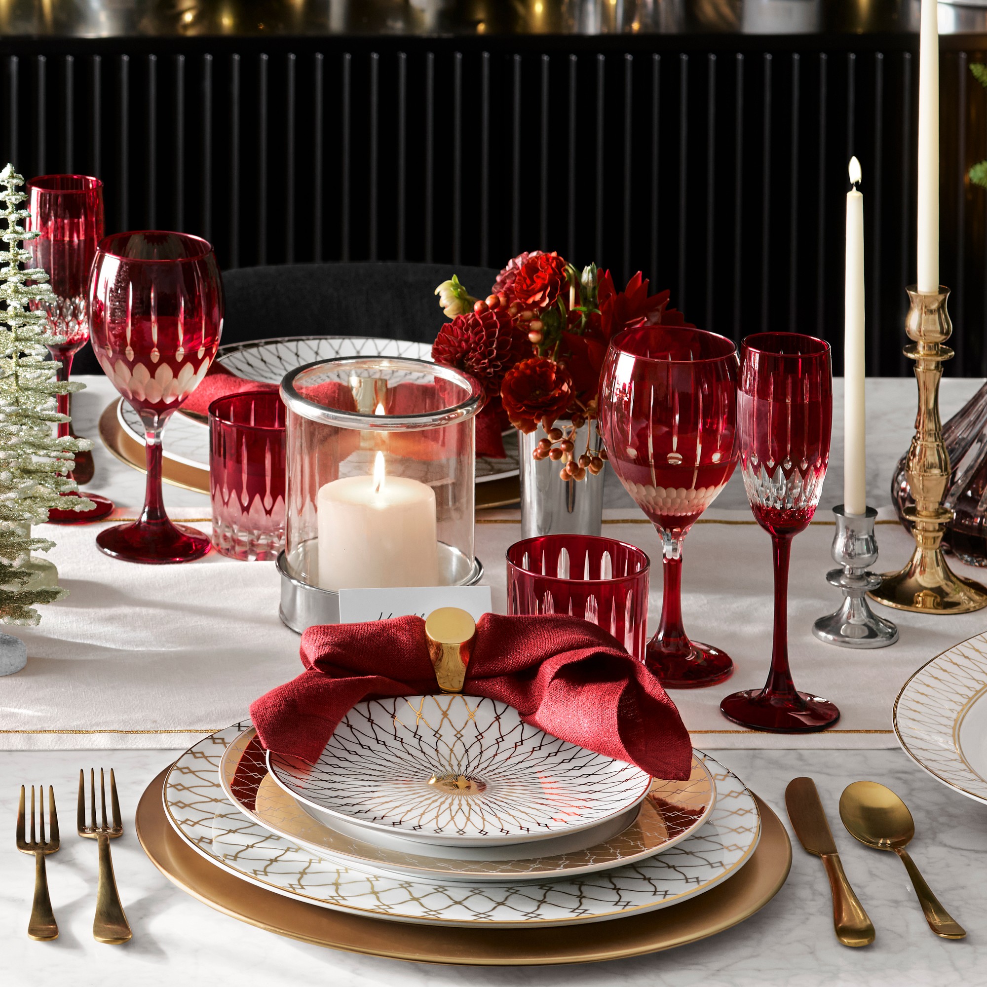 12 Taper Candles, Set of 2