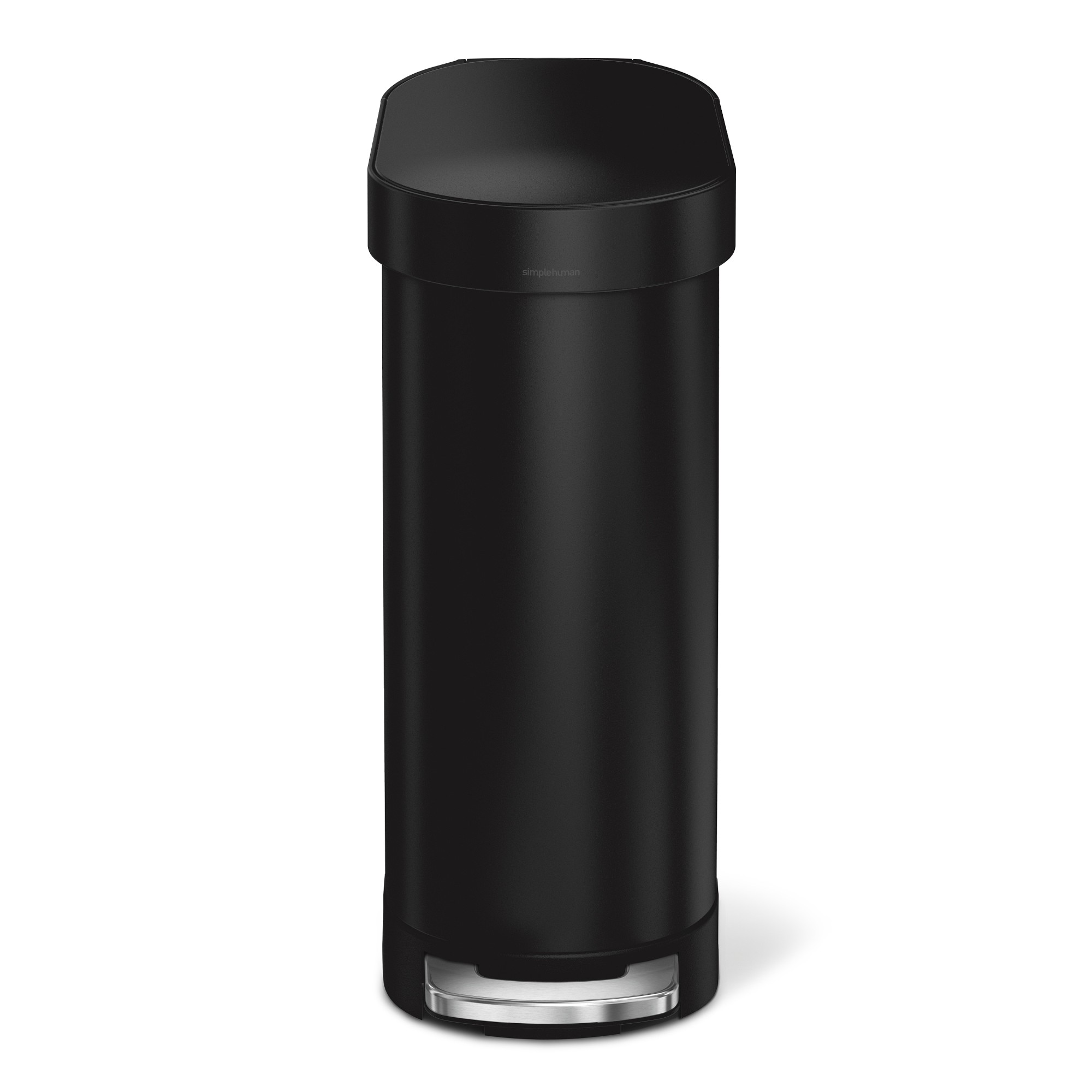 simplehuman™ 45-Liter Slim Hands-Free Kitchen Step Trash Can with Liner Rim
