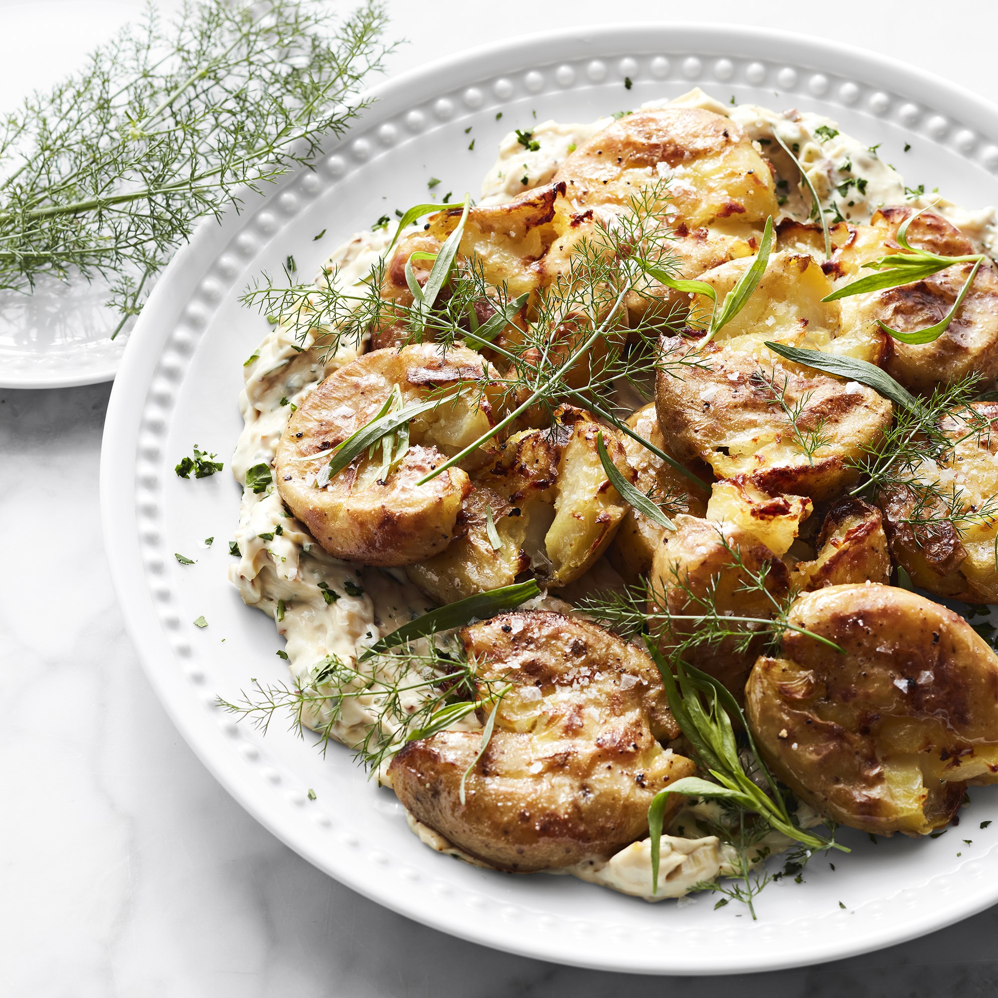 Pillivuyt Beaded Coupe Bread & Butter Plates, Set of 4