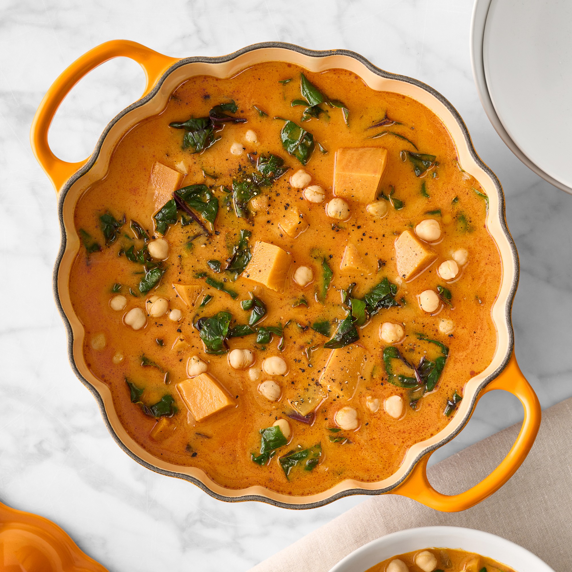 Le Creuset Enameled Cast Iron Pumpkin Cocotte, 4-Qt.