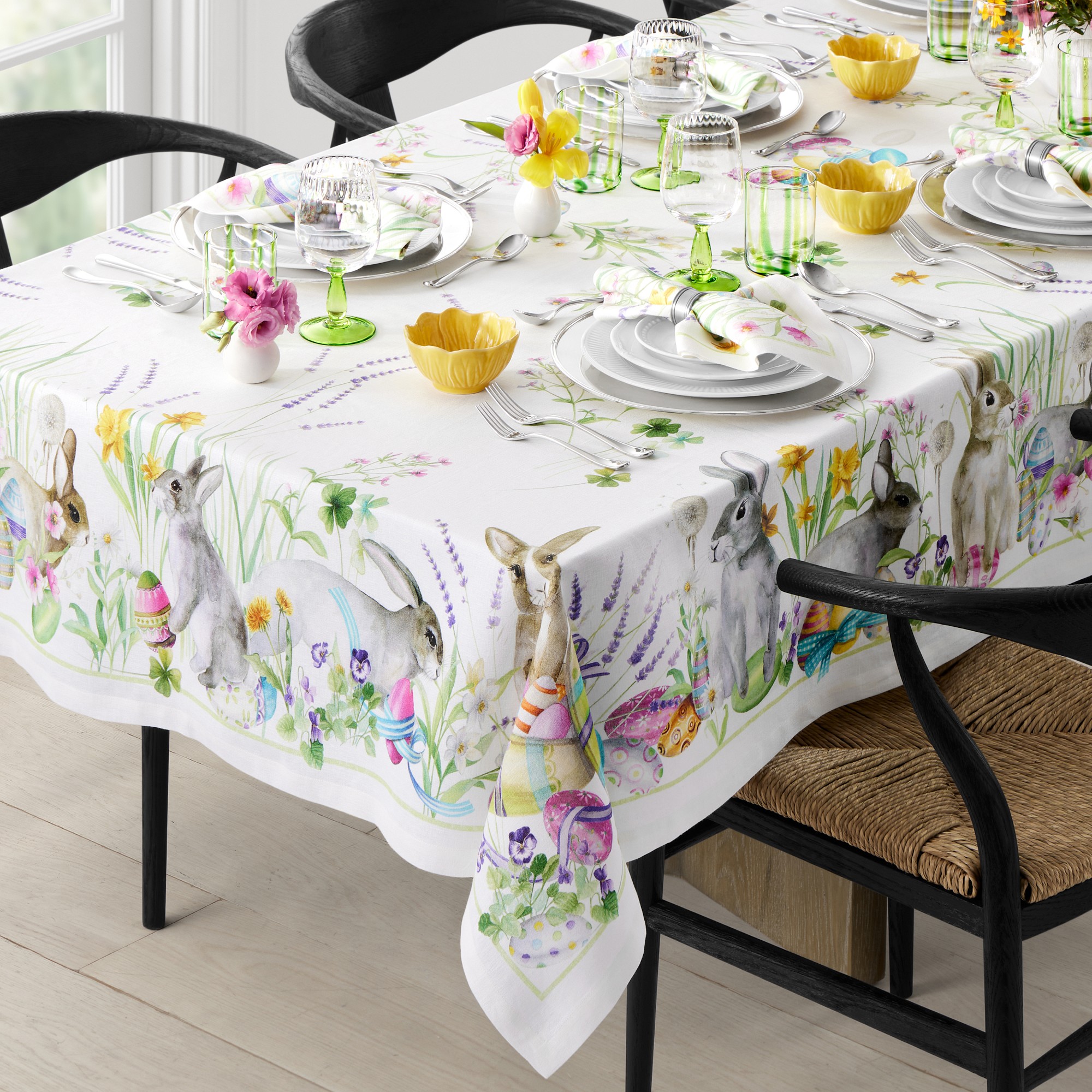 Roger Printed Tablecloth, 70x108