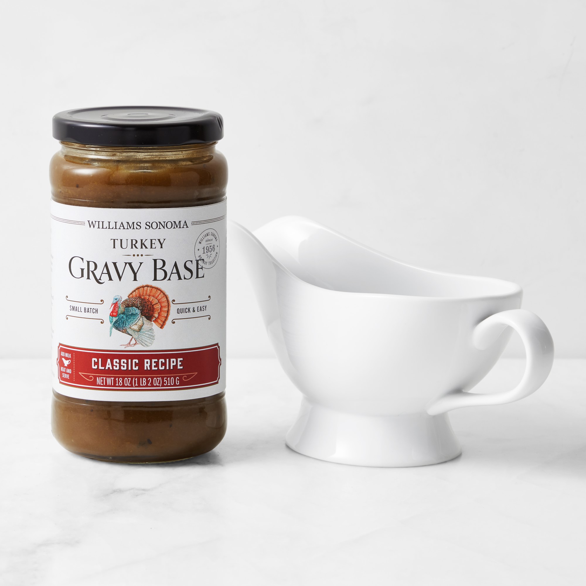 Open Kitchen by Williams Sonoma Gravy Boat & Classic Turkey Gravy Base