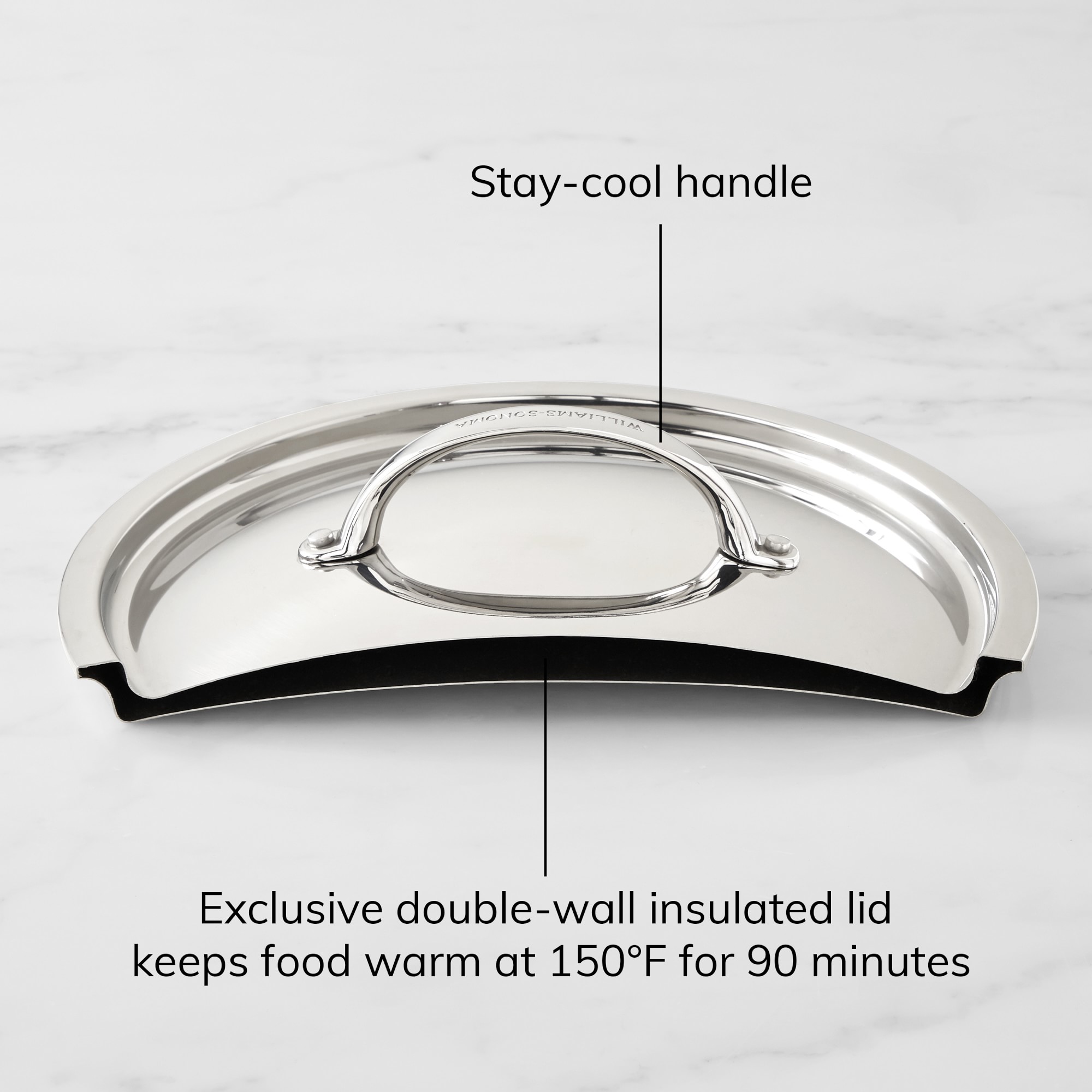 Williams Sonoma Signature Thermo-Clad™ Copper 10-Piece Cookware Set