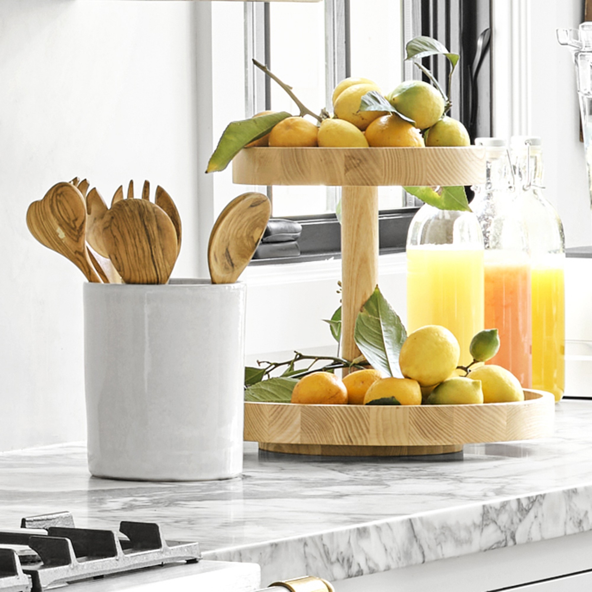 Hold Everything 2-Tiered Lazy Susan, 15 Base