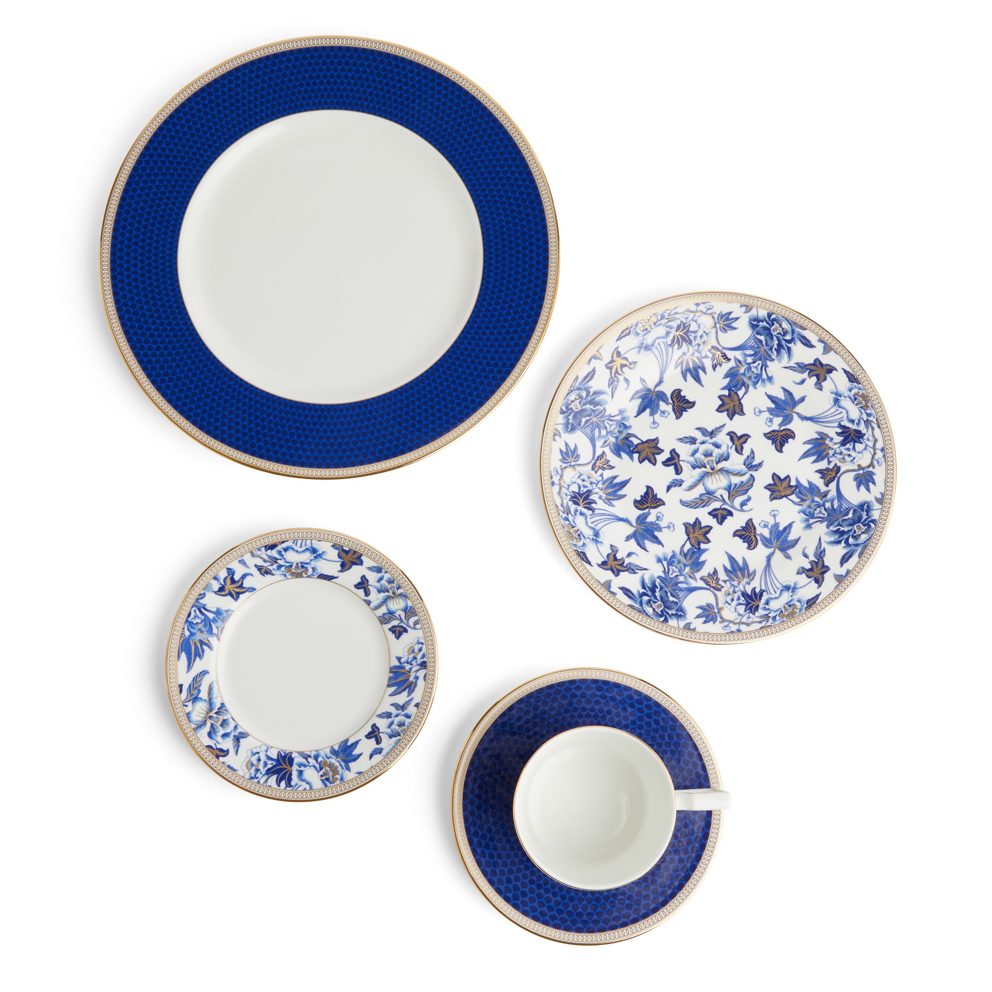 Wedgwood Hibiscus 5-Piece Dinnerware Set