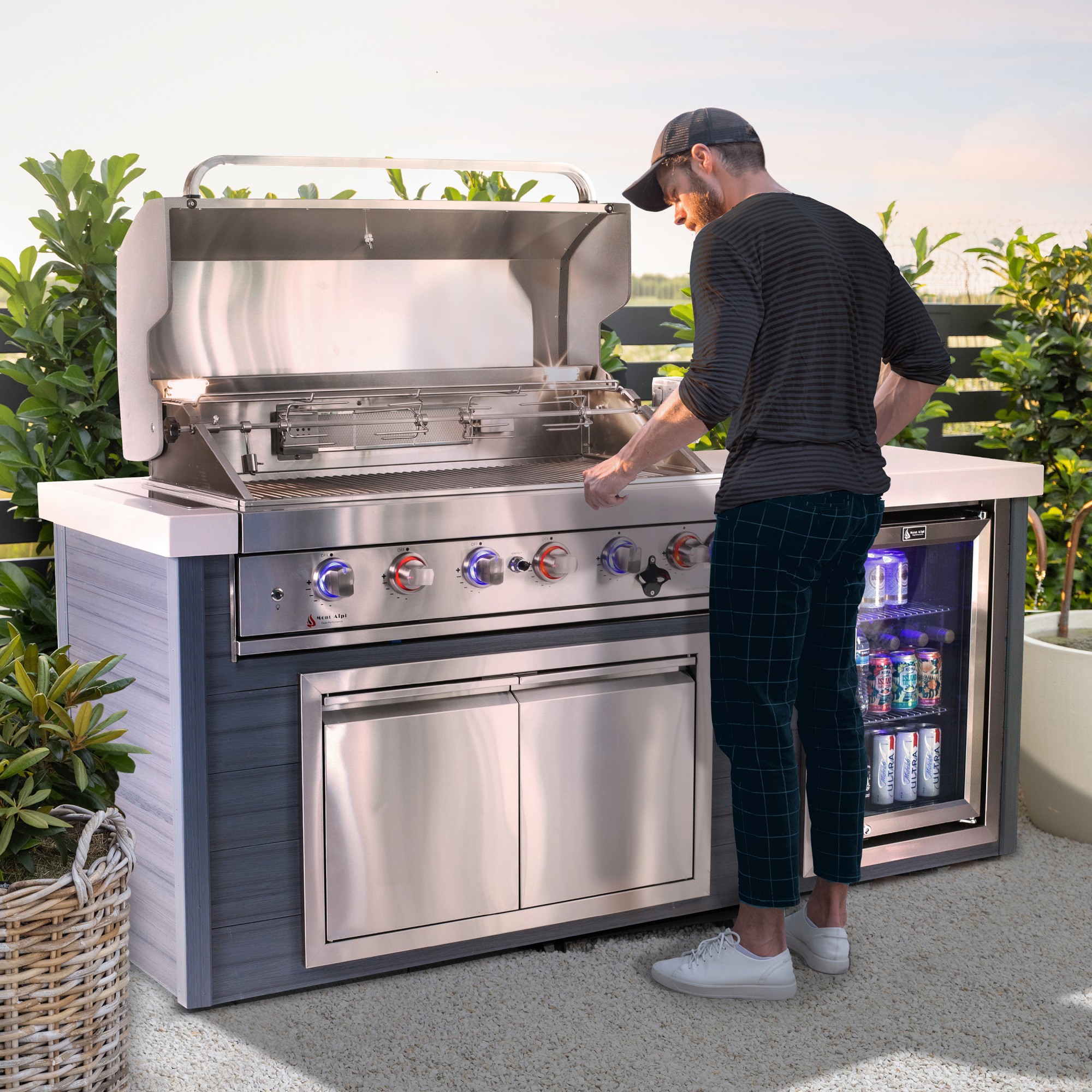 Mont Alpi 6-Burner Artwood Island