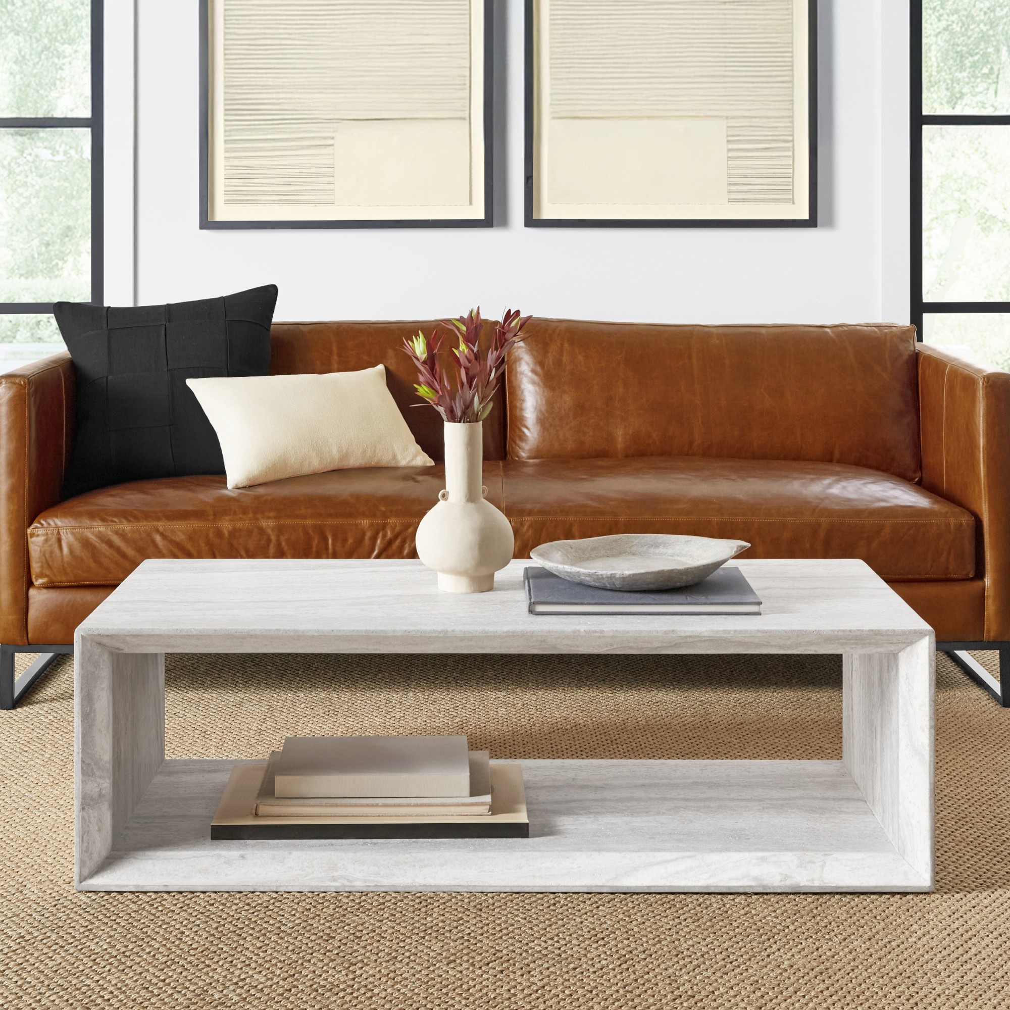 Pierre Travertine Coffee Table (56)