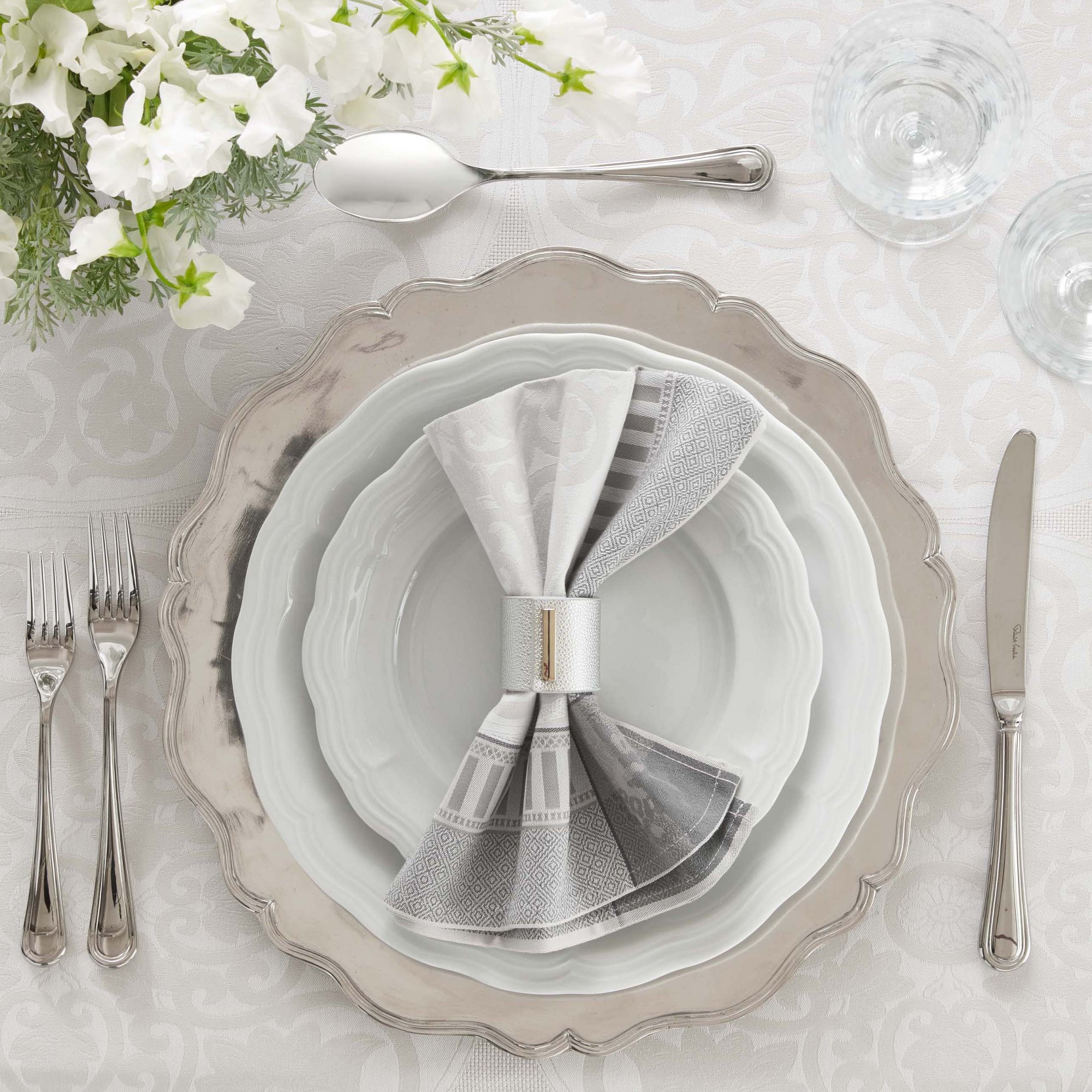 Jacquard Malta Napkins, Set of 4