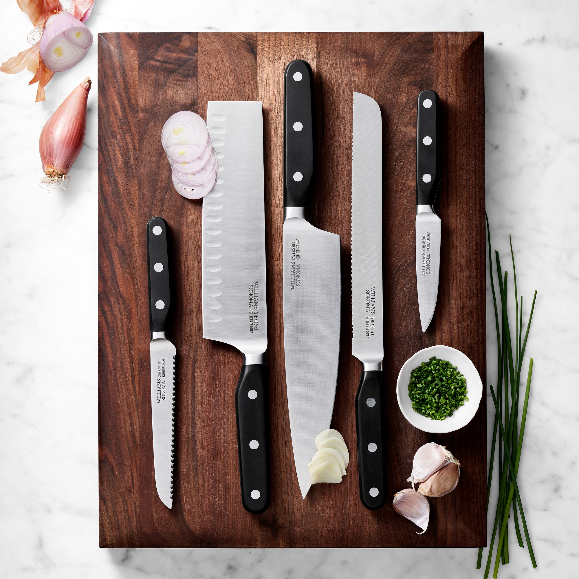 Williams Sonoma Elite Santoku Knife, 5