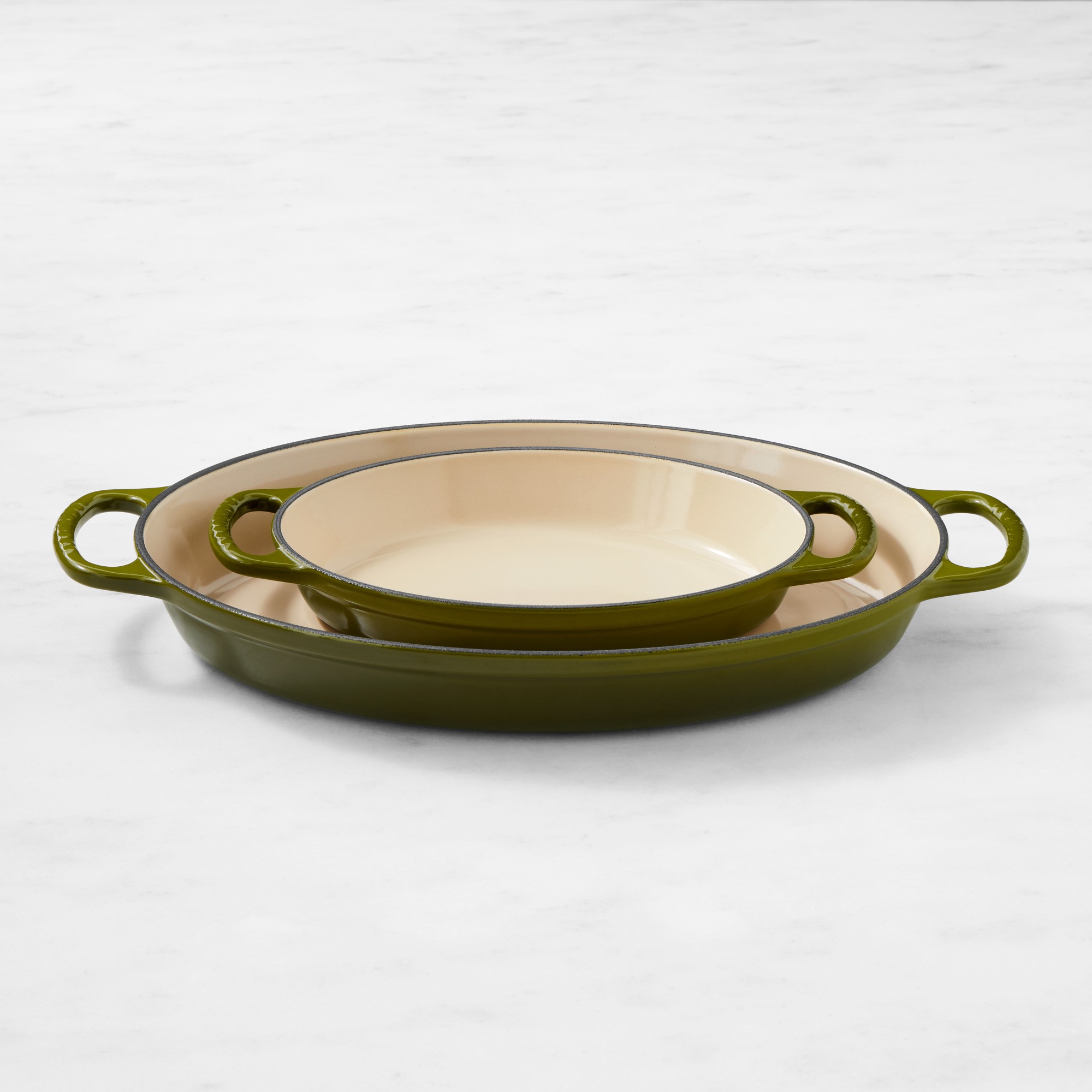 Le Creuset Signature Enameled Cast Iron Oval Gratin Baker