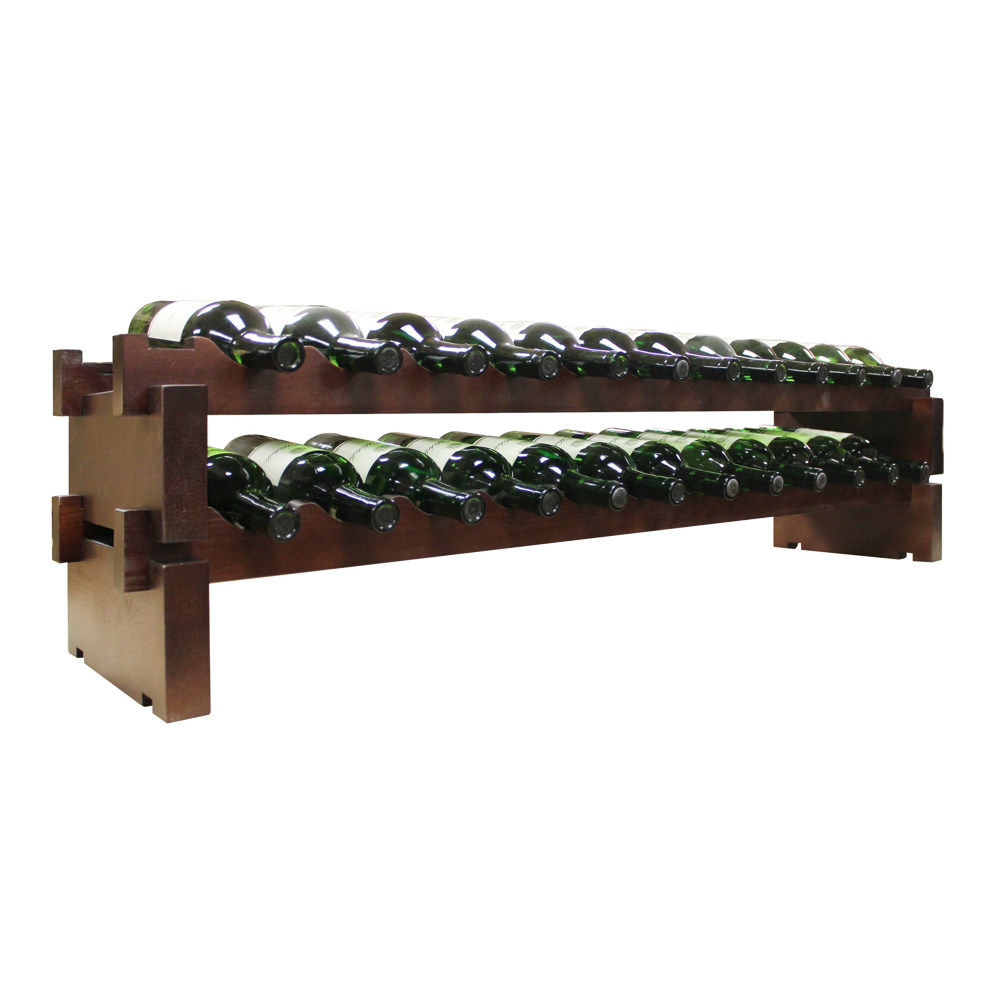 Williams Sonoma Walnut Wine Rack