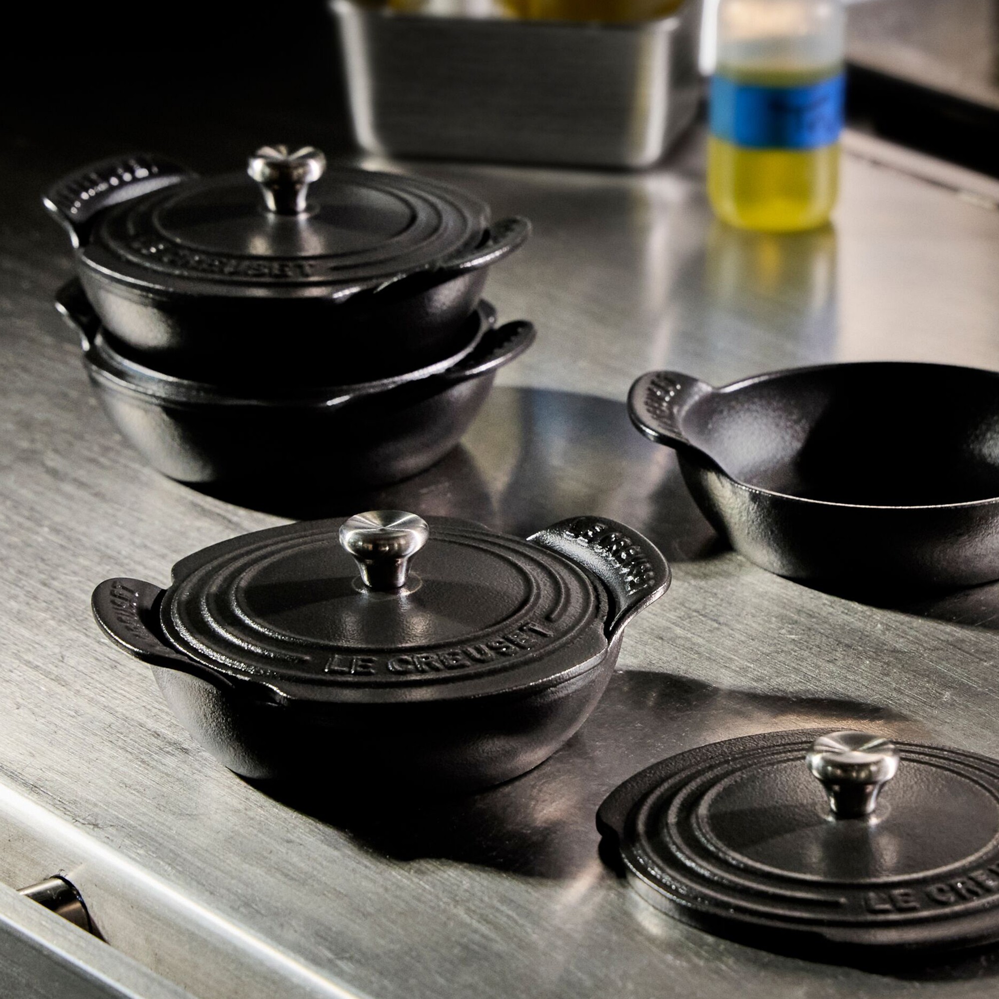Le Creuset Gourmand Enameled Cast Iron 4-Piece Covered Braiser Set