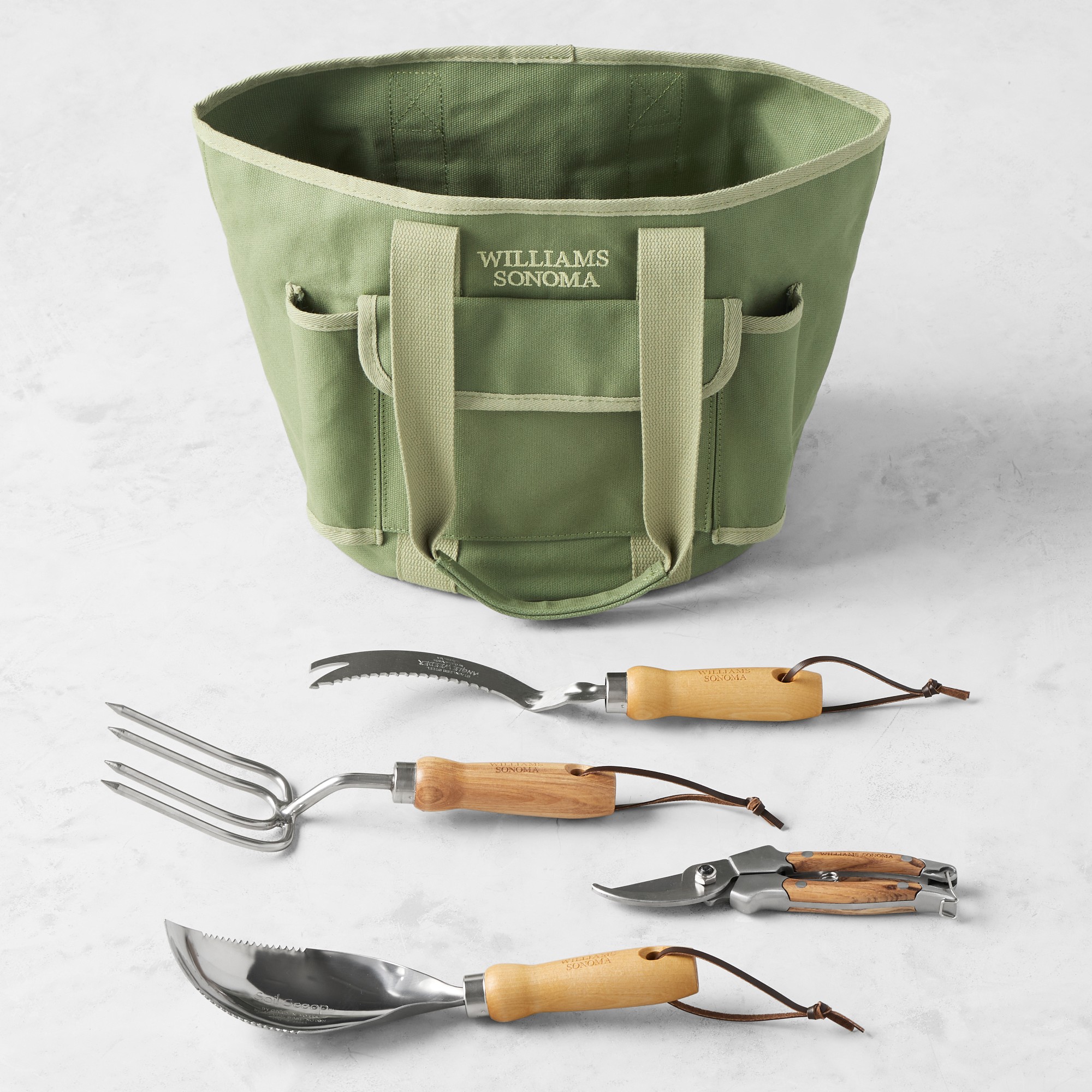 Williams Sonoma Garden Tools & Bag